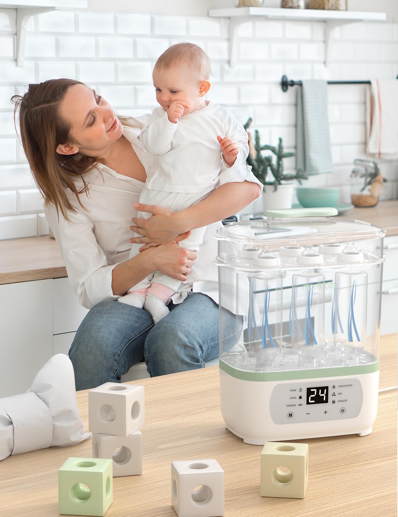 momcozy-8-in-1-electric-steam-sterilizer-and-dryer-for-baby-bottles image 7