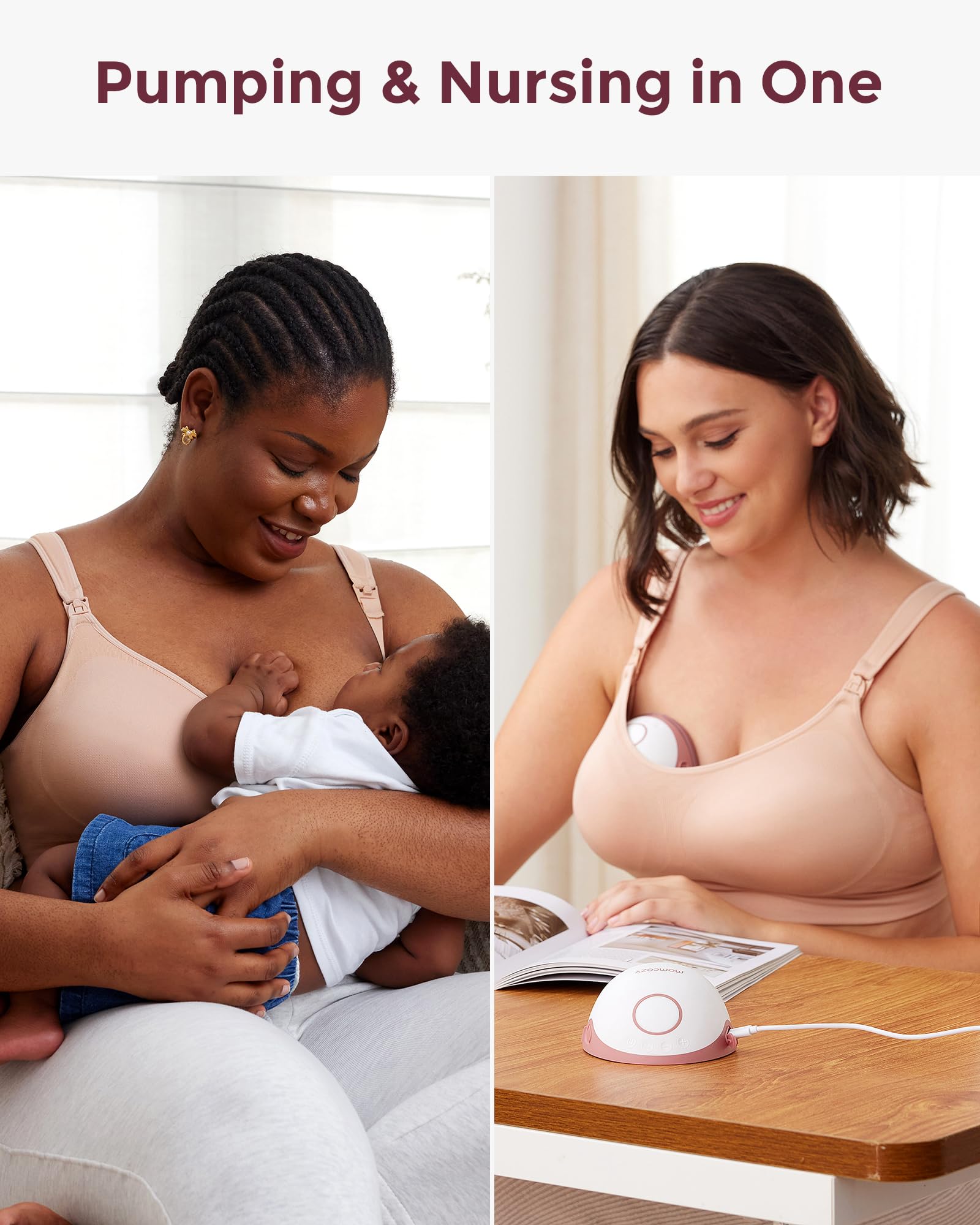momcozy-hands-free-pumping-bra-all-in-one-nursing-pumping-bra-with-fixed-padding image 6