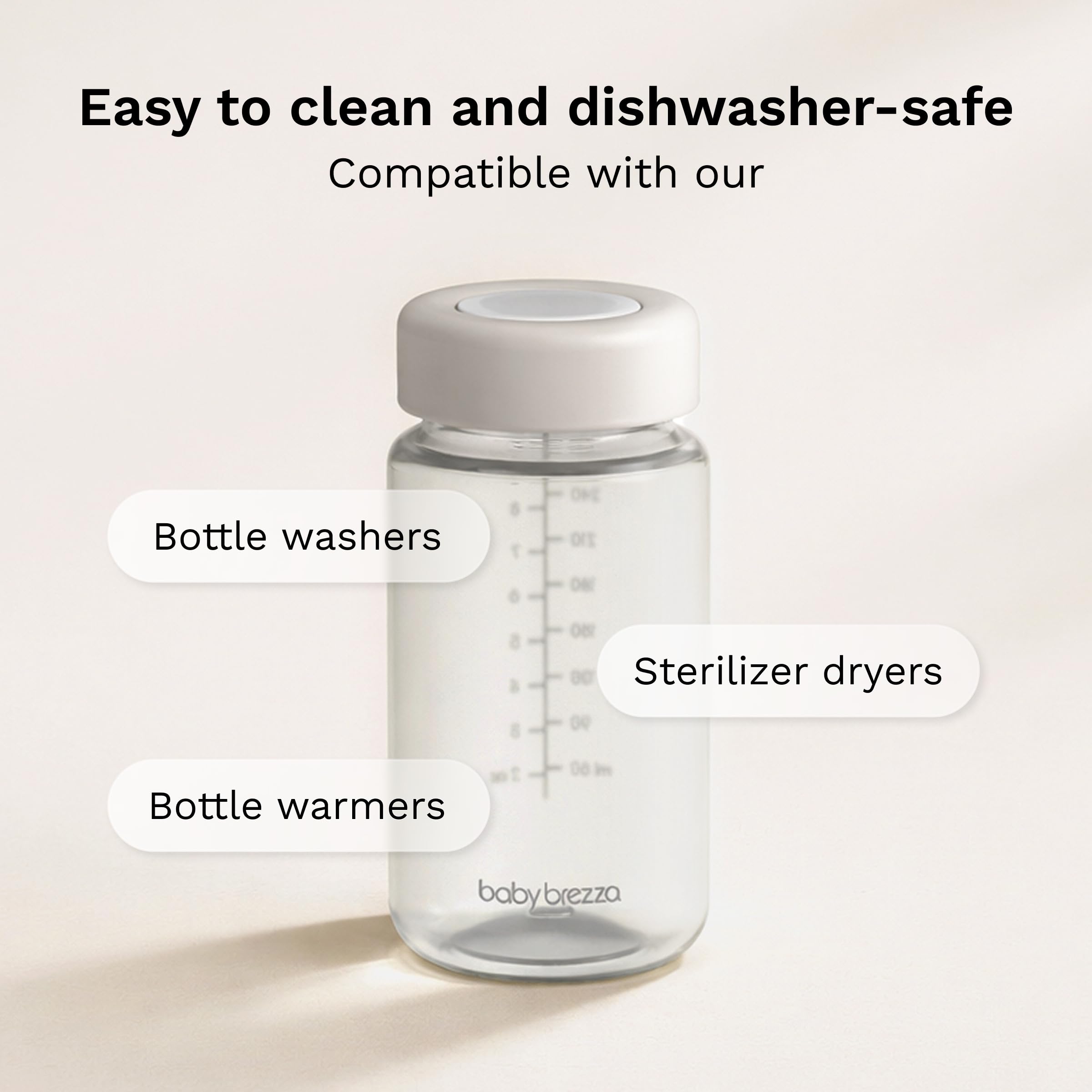 baby-brezza-replacement-breastmilk-cooler-storage-bottles-plastic-10-oz-4-pack image 5