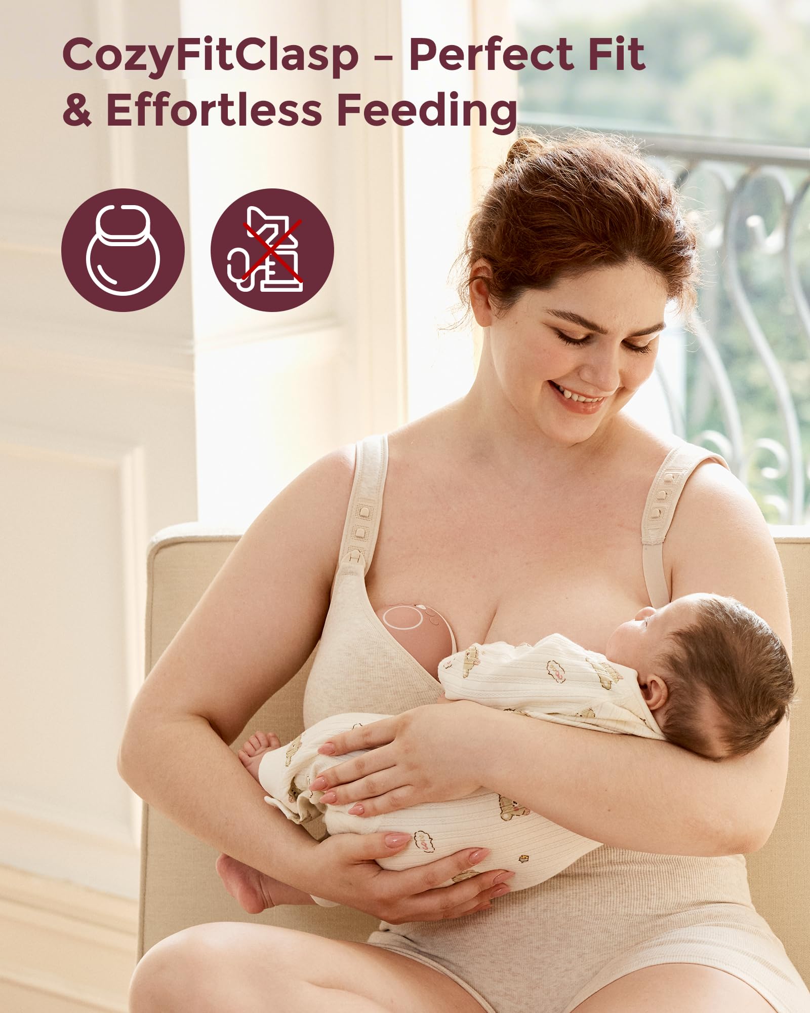 momcozy-busty-nursing-bras-u-s-cotton-wirefree-fixed-padded-full-coverage image 4
