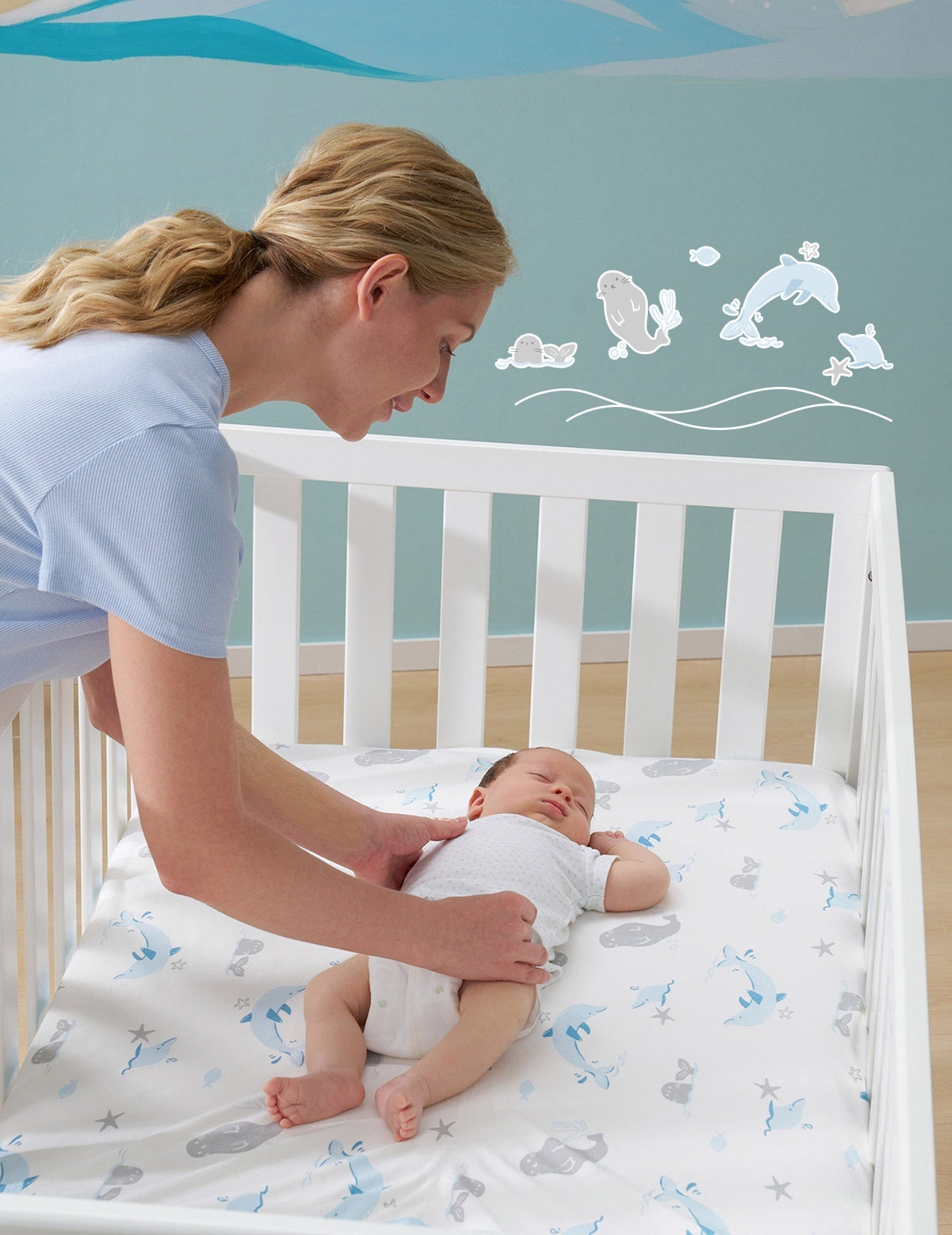 momcozy-baby-fitted-crib-sheet image 6