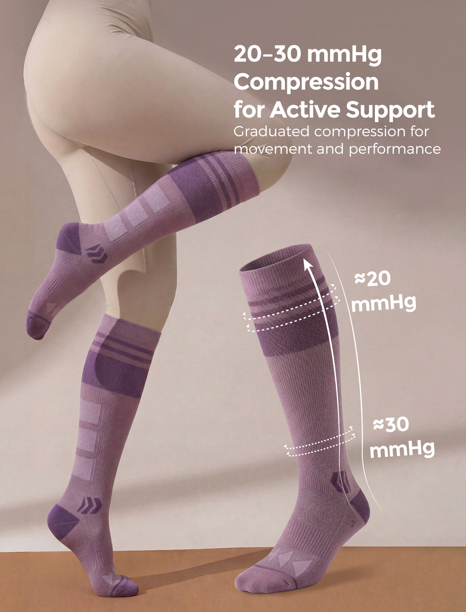 momcozy-wide-calf-compression-socks-20-30mmhg-for-sports-2-pairs image 7