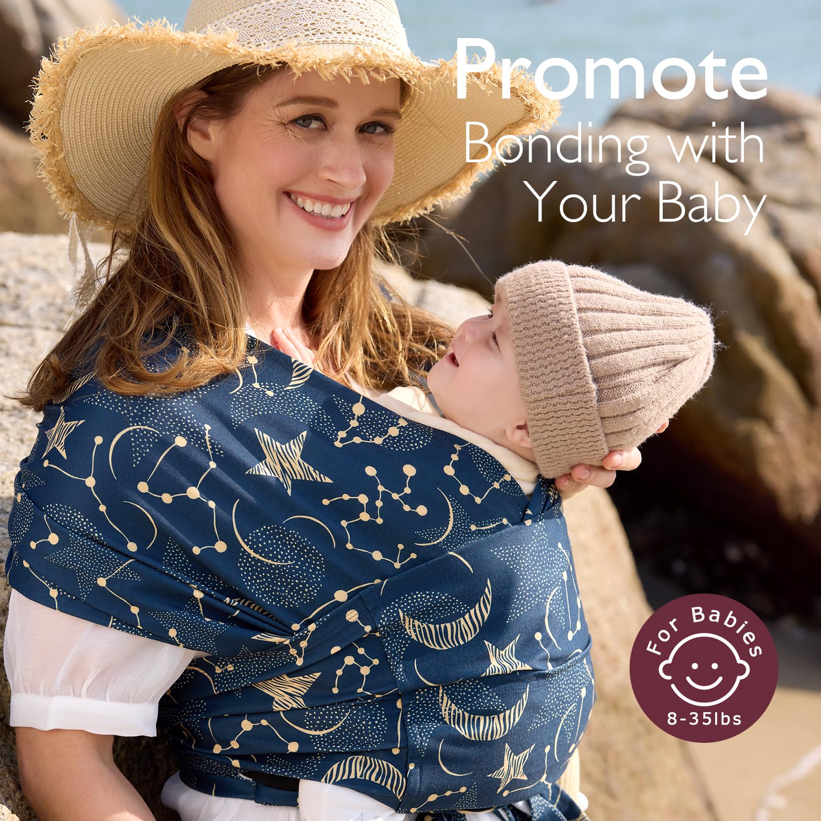 momcozy-baby-wrap-carrier-skin-friendly-fabric-easy-to-wear-adjustable-buckle-st image 8