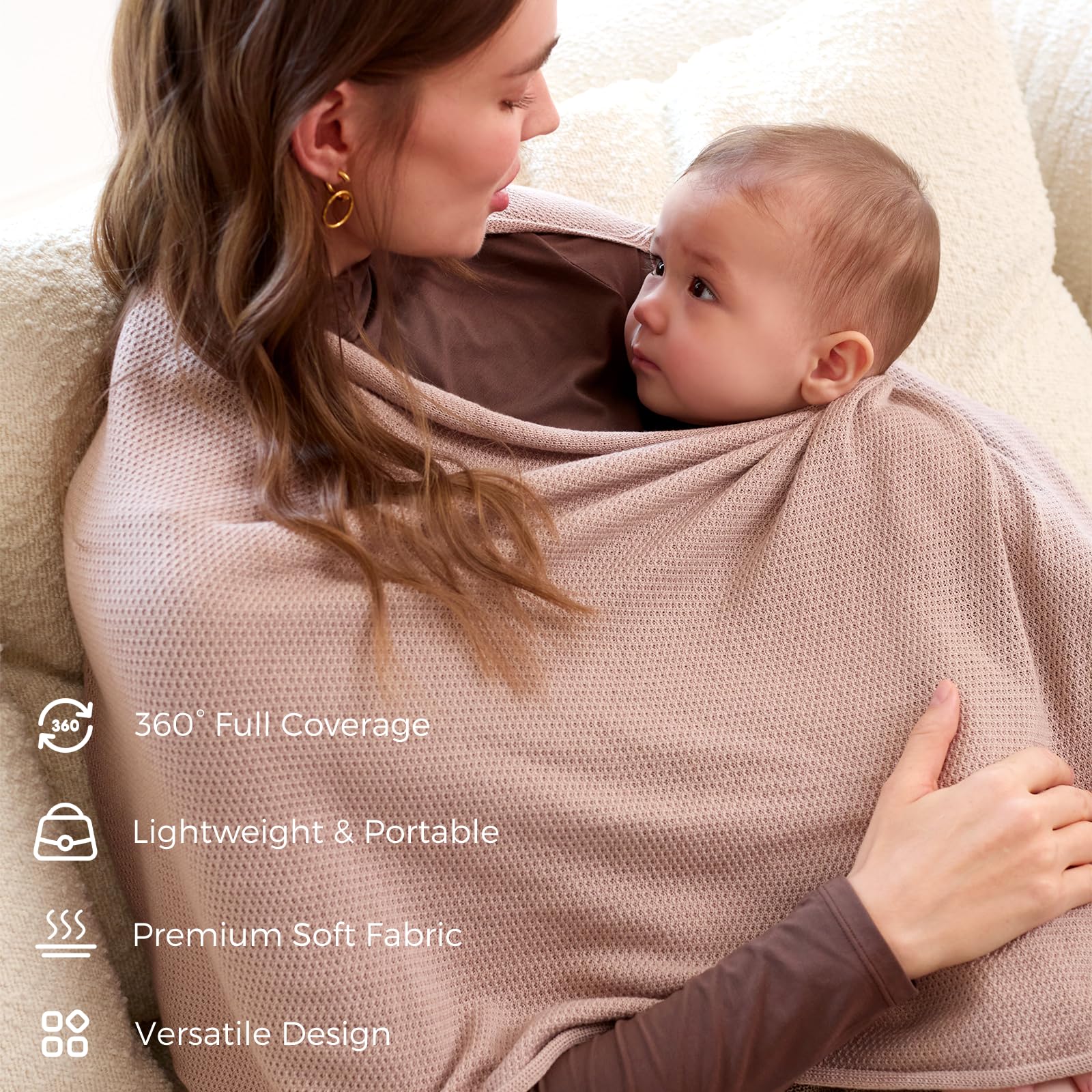 momcozy-nursing-cover-for-breastfeeding-soft-privacy-poncho-multi-use-nursing-sh image 5