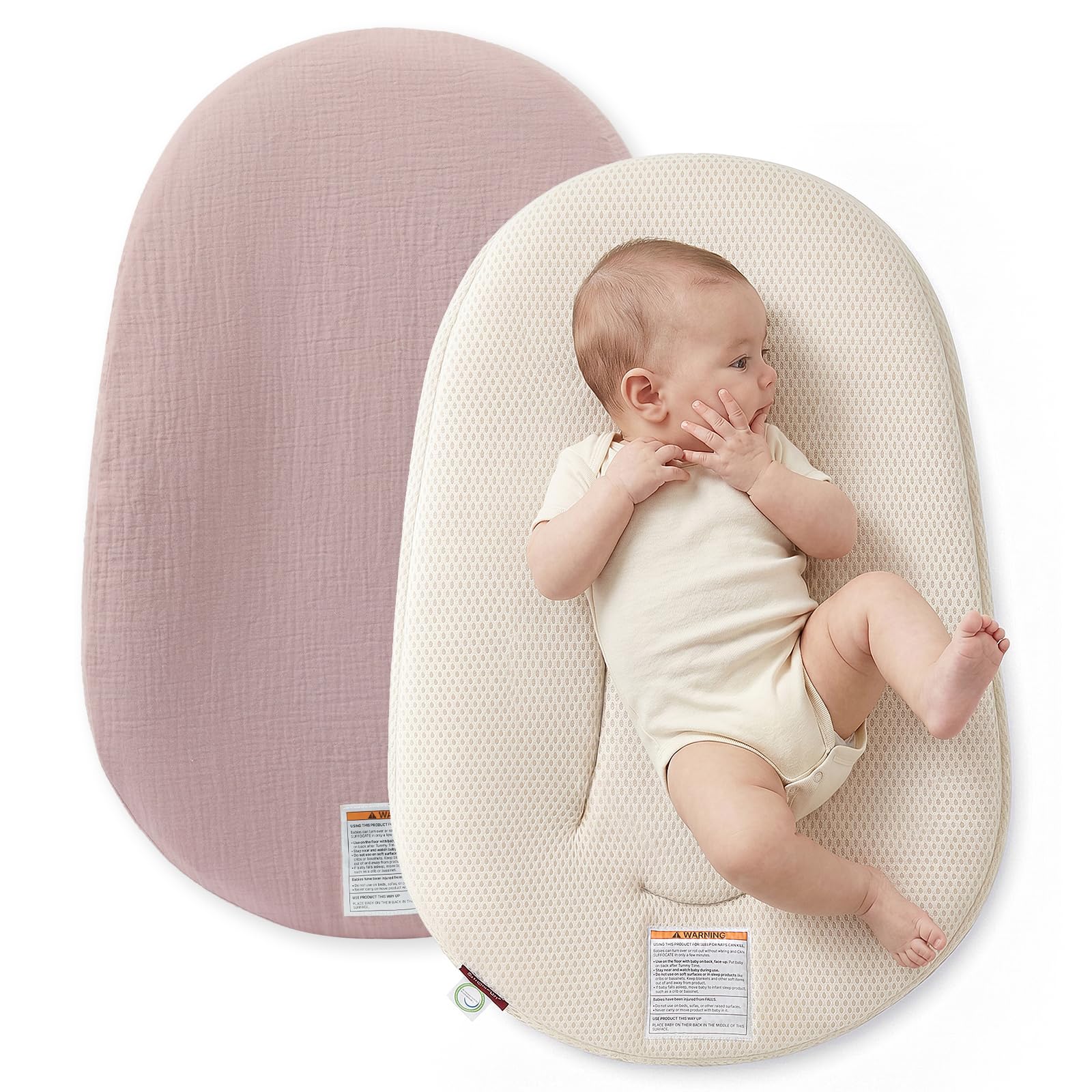 momcozy-baby-lounger-infant-support-cushion-with-soft-breathable-natural-cotton- image 8