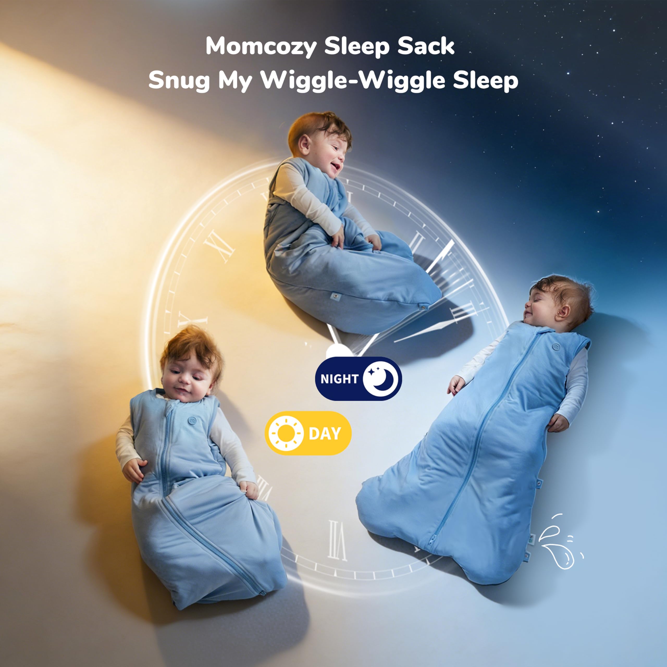 momcozy-sleep-sack-for-baby-0-6-months-1-5-tog-wearable-blanket-adjustable-snapf image 3