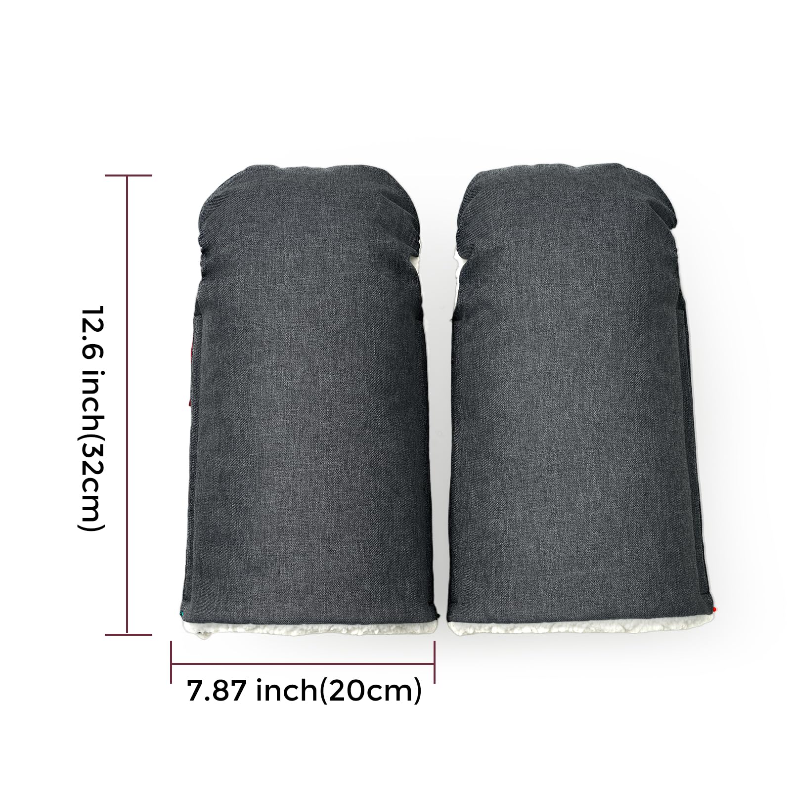 momcozy-stroller-gloves-warmmuffs-universal-fit-waterproof-adjustable-hand-muffs image 4