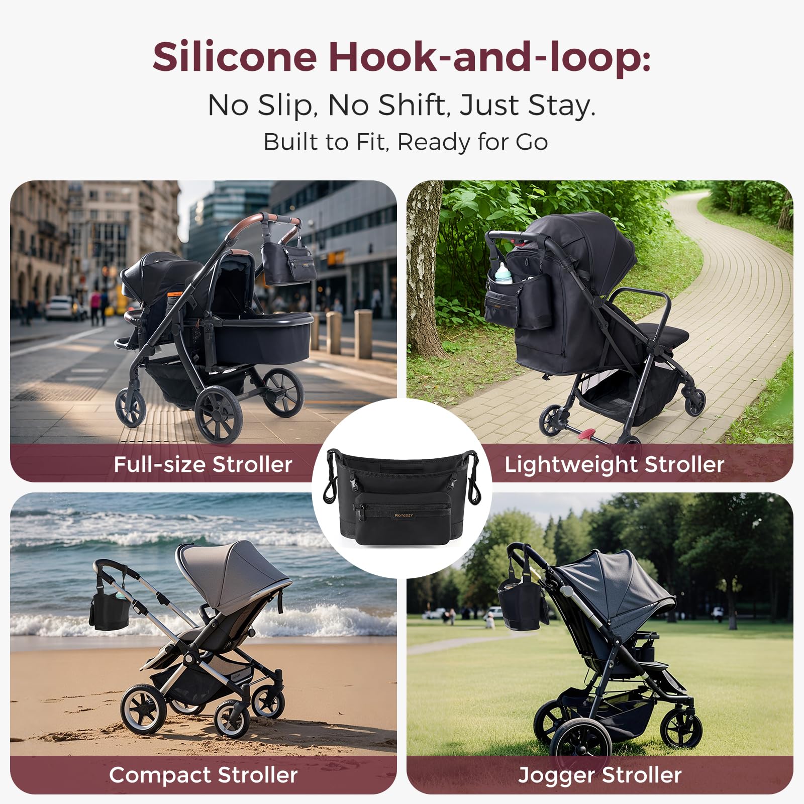 momcozy-universal-stroller-organizer-stroller-caddy-with-insulated-cup-holders-s image 6
