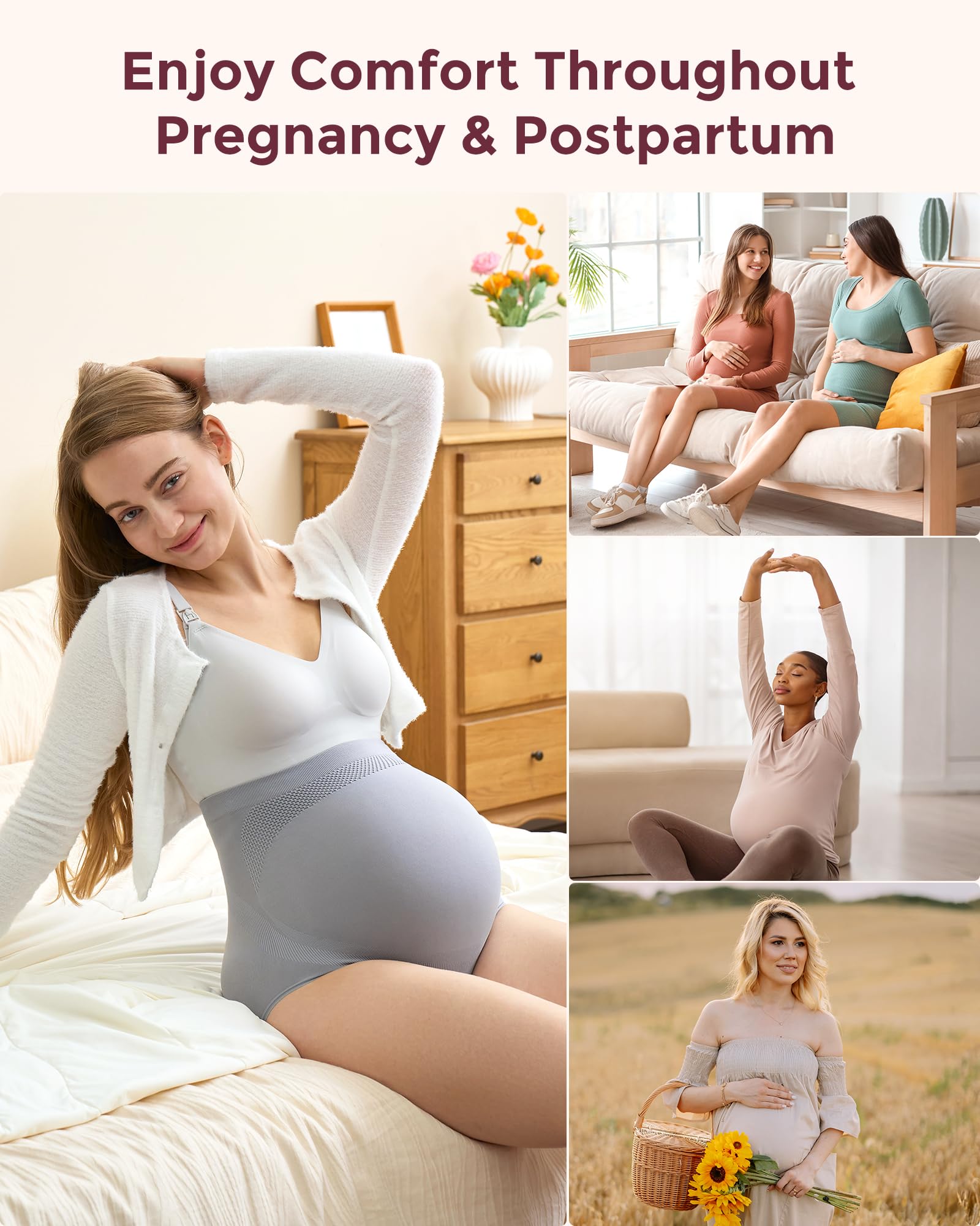 momcozy-women-s-maternity-high-waist-underwear-over-bump-soft-seamless-pregnancy image 6