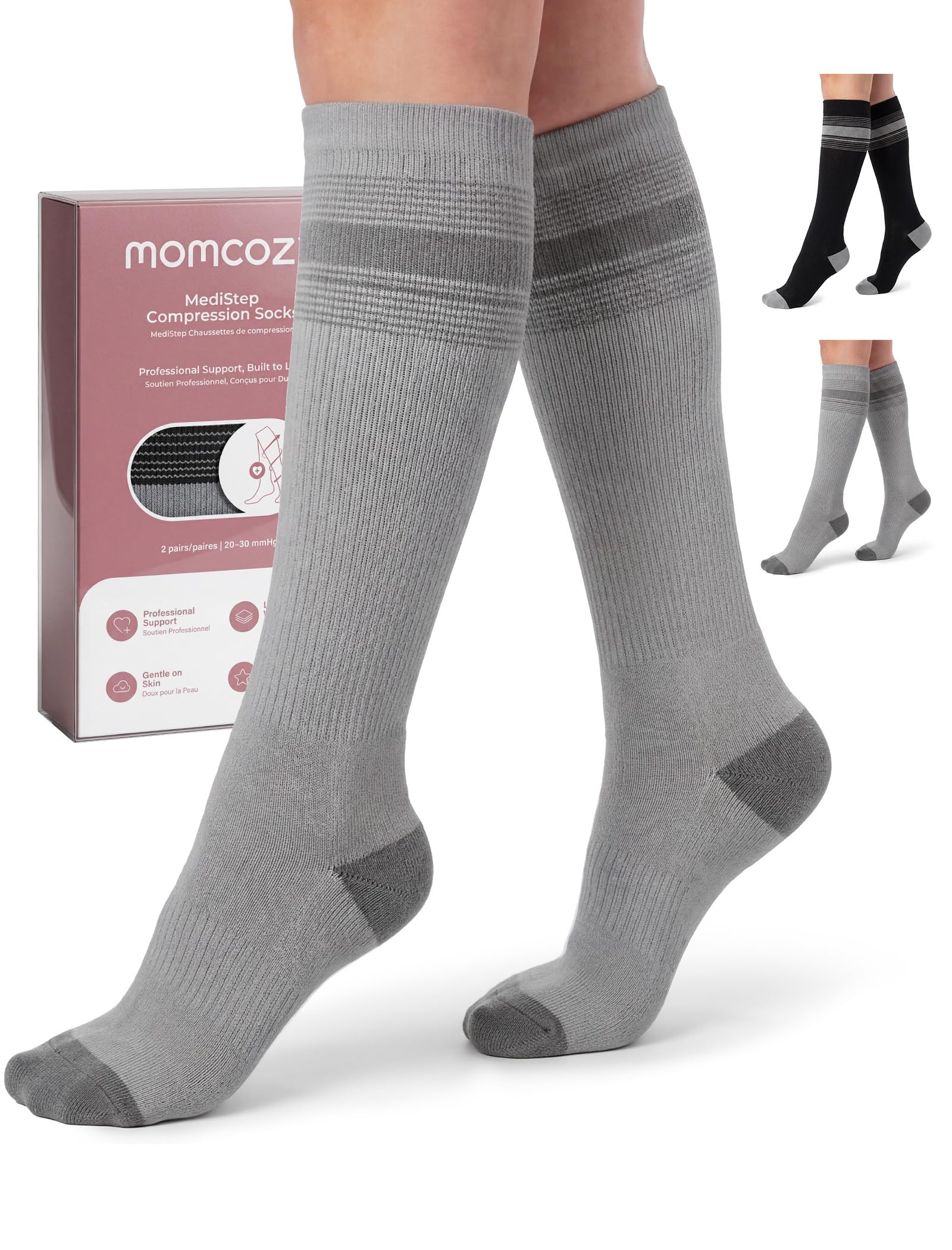 momcozy-medical-grade-compression-socks-20-30-mmhg-fda-registered-graduated-supp image 3