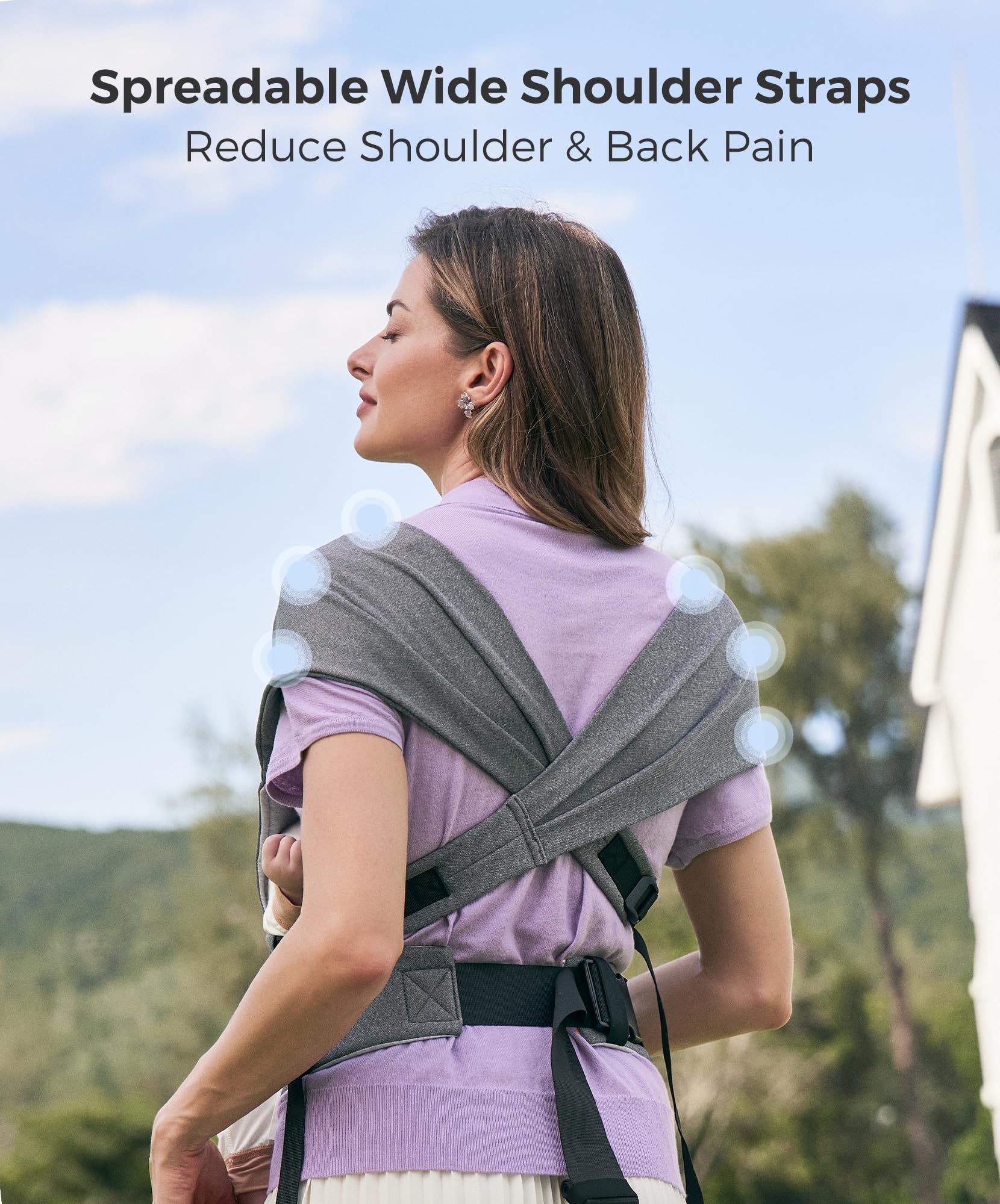 momcozy-portable-baby-carrier-compact-foldable-hip-pouch-cross-back-straps-for-b image 4