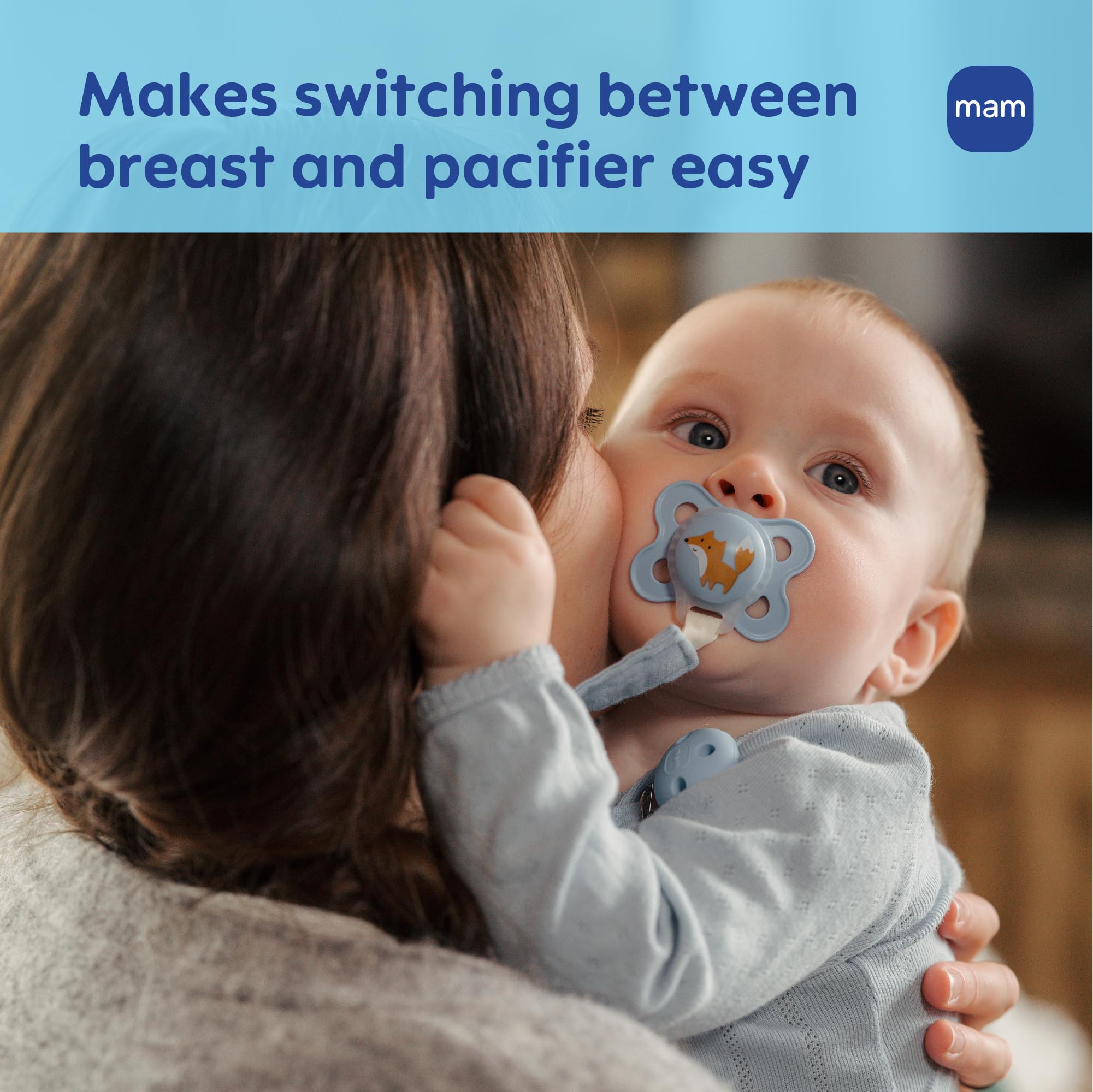 mam-original-matte-baby-pacifiers-0-6-months-2-pack-bpa-free-skinsoft-silicone-o image 5