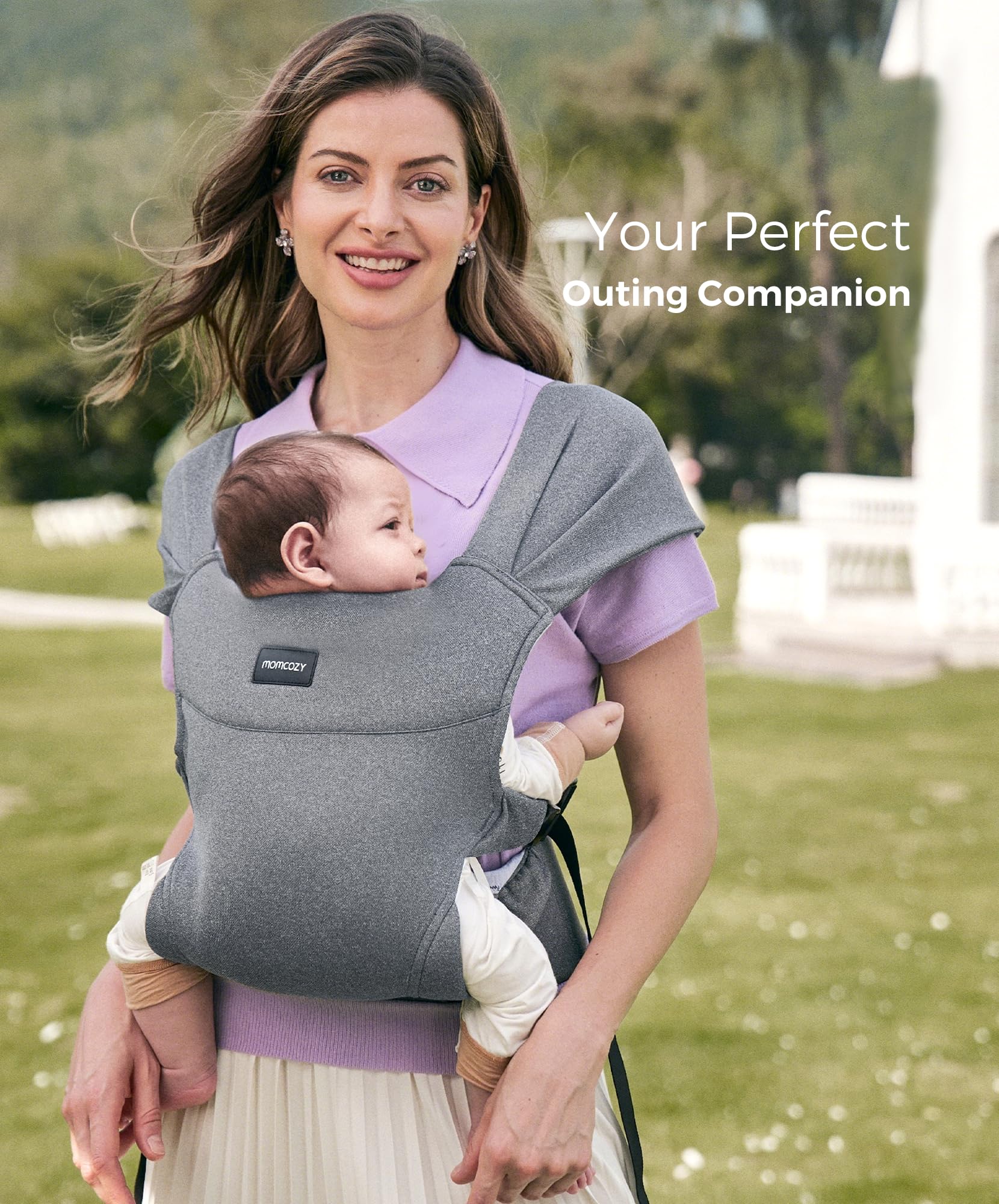 momcozy-portable-baby-carrier-compact-foldable-hip-pouch-cross-back-straps-for-b image 8