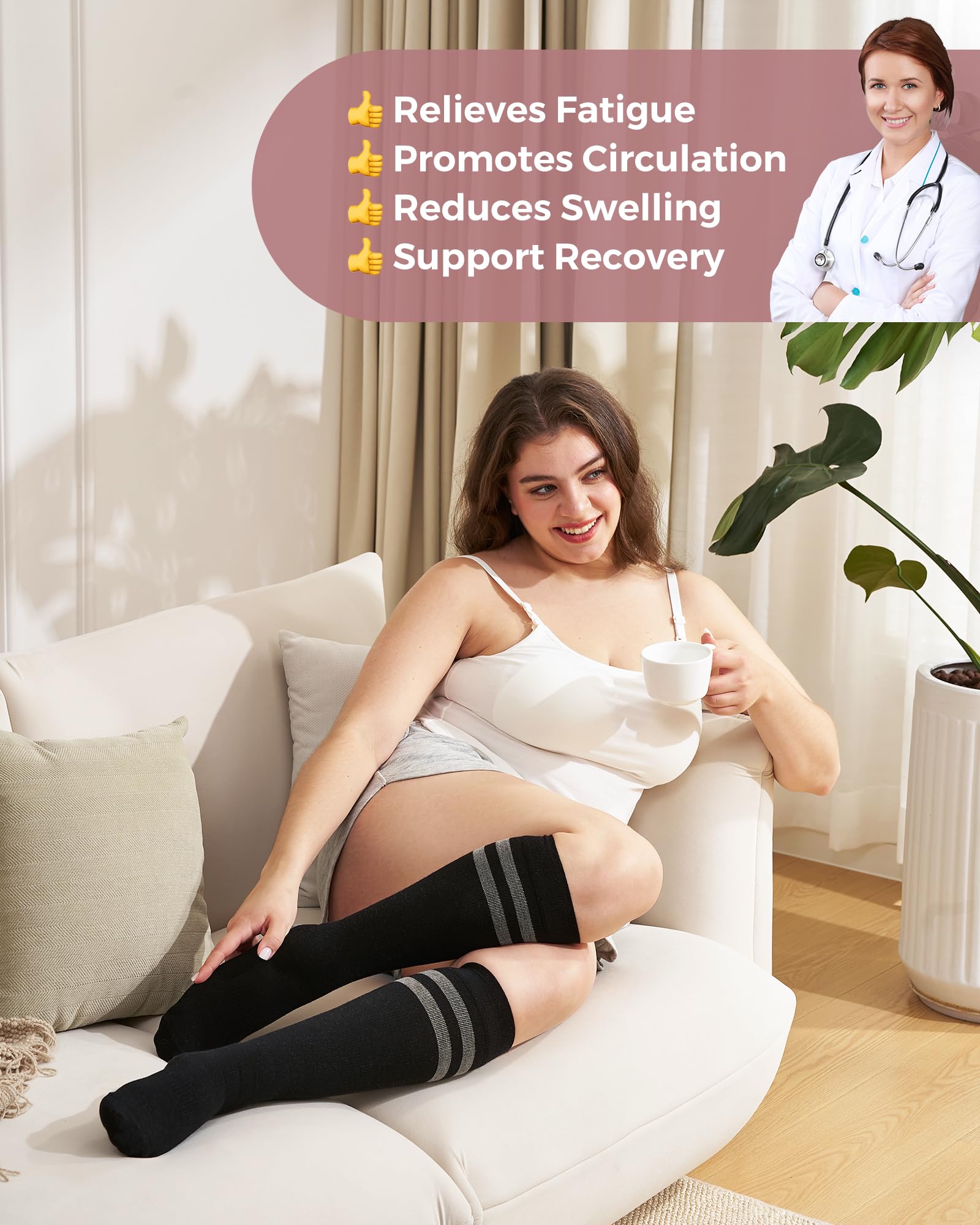 momcozy-belly-band-and-compression-socks-for-pregnancy-15-20-mmhg image 4