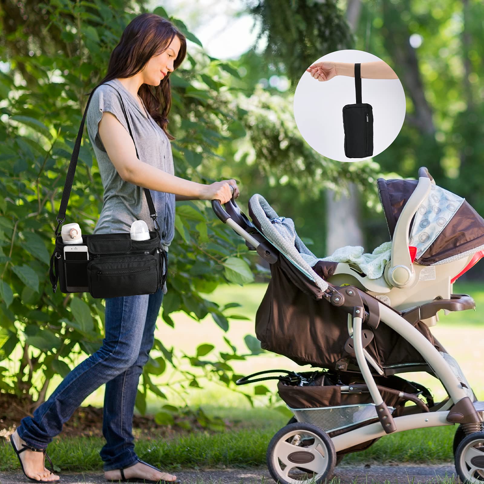 momcozy-universal-stroller-organizer-non-slip-insulated-cup-holders-detachable-p image 6