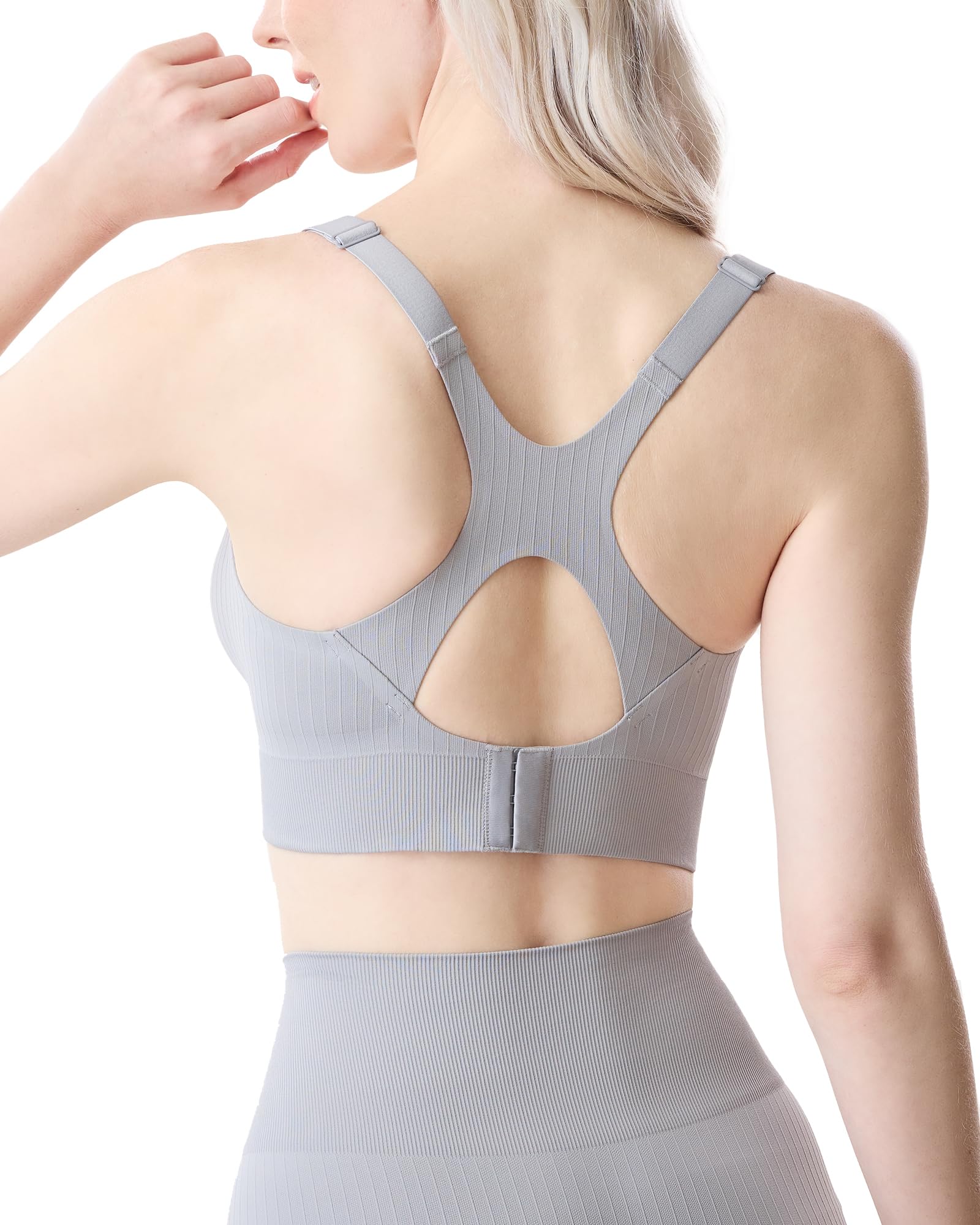 momcozy-ribbed-racerback-nursing-sports-bra-for-breastfeeding-yoga-soft-stretchy image 8