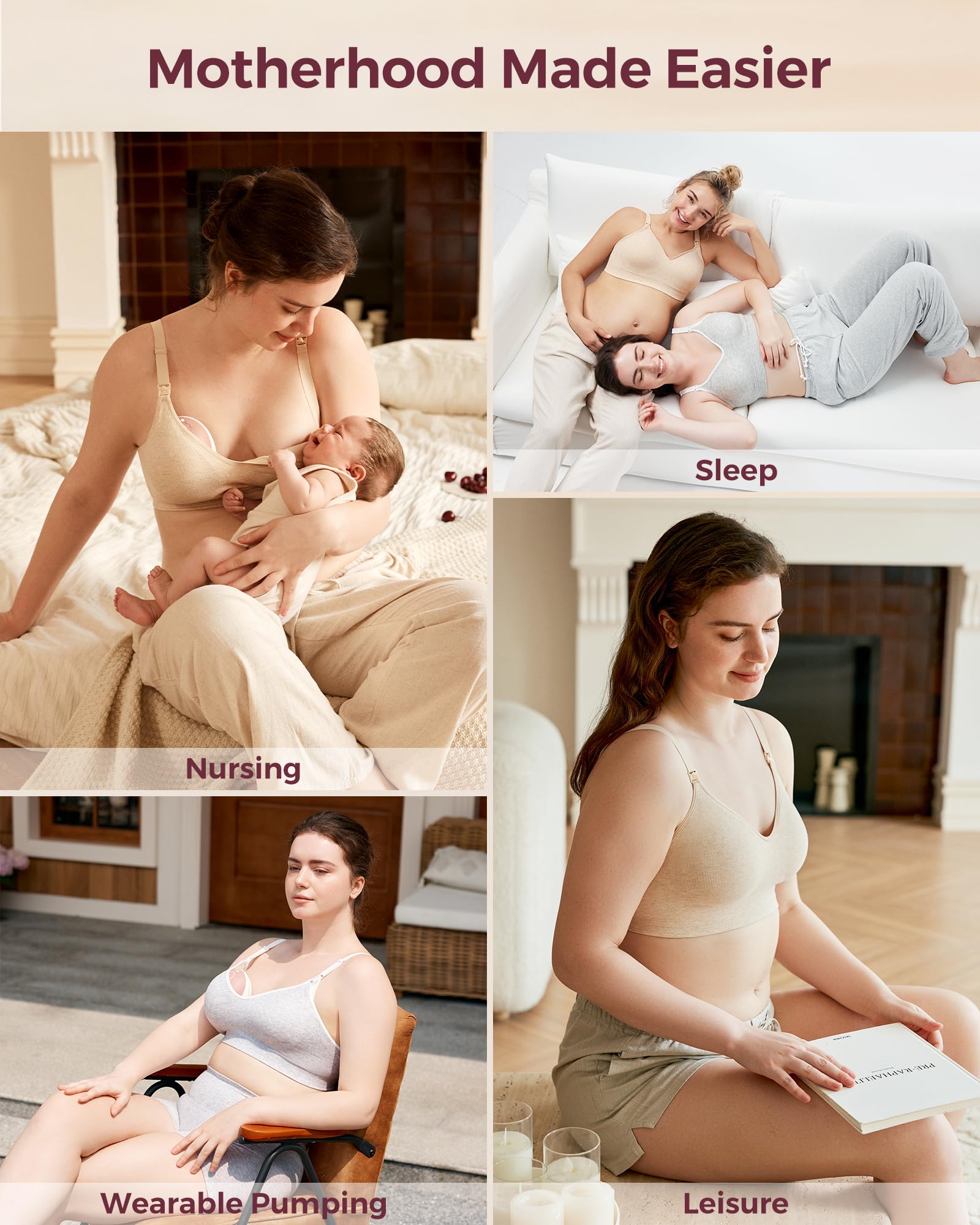 momcozy-nursing-bras-for-breastfeeding-soft-cotton-seamless-wireless-fixed-paddi image 6