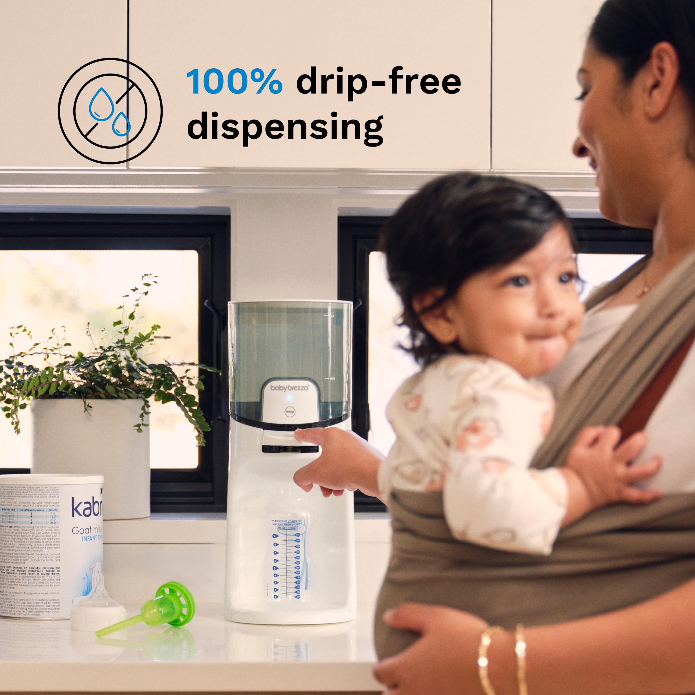 baby-brezza-instant-baby-bottle-maker-with-3-temperature-settings-50oz-tank-capa image 6