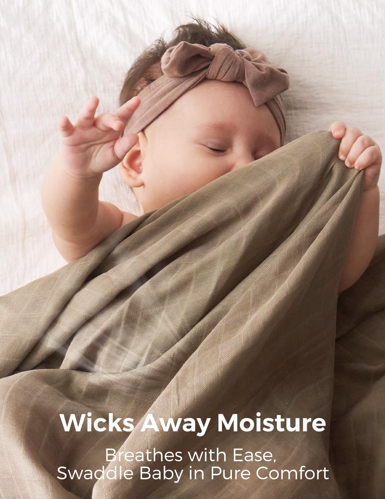 momcozy-muslin-swaddle-blankets-4-pack-47-x47-breathable-bamboo-blend-oeko-tex-c image 7