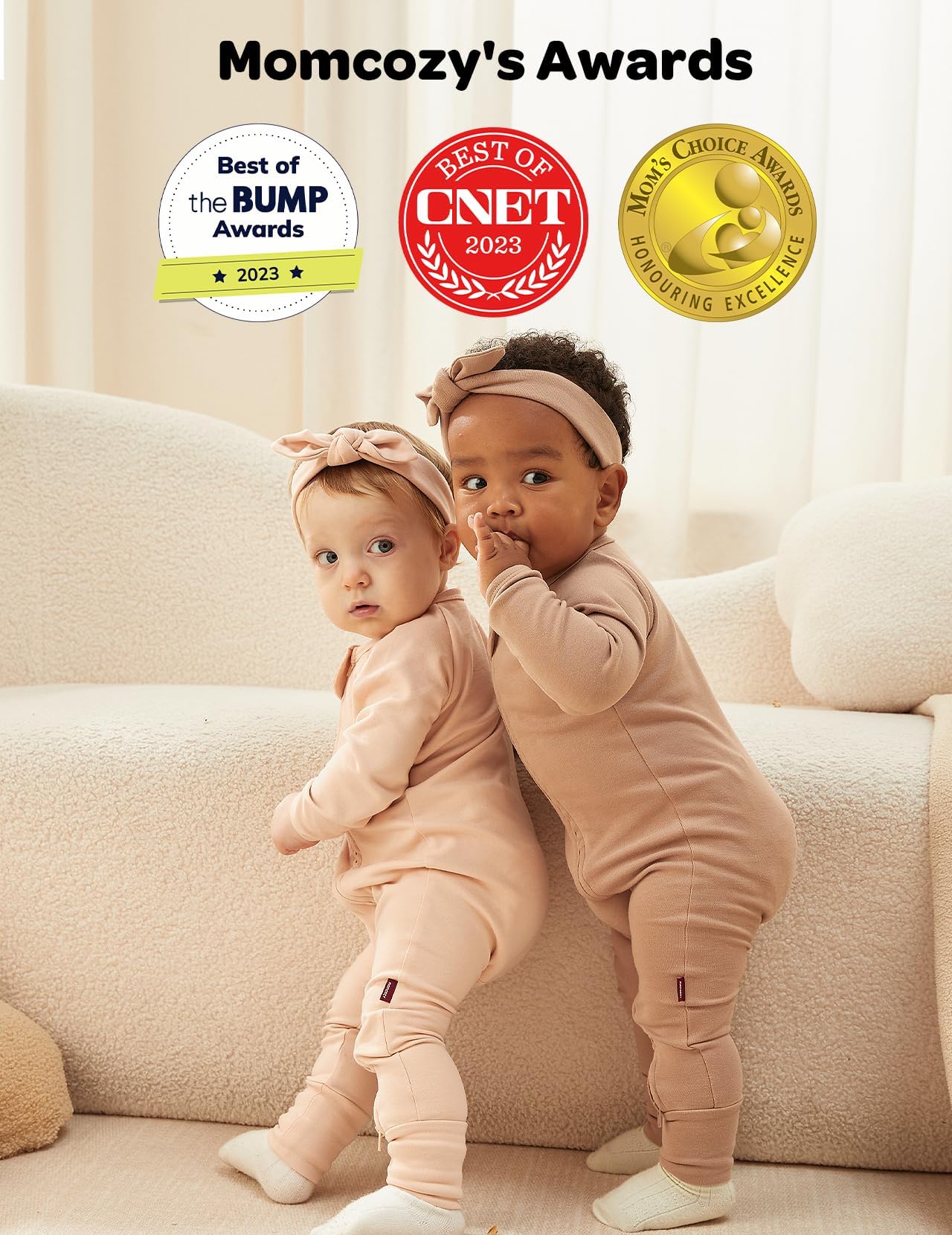 momcozy-baby-pajamas-onesie-with-hooded-towel-set-bb-temp-label-ultra-soft-bambo image 8