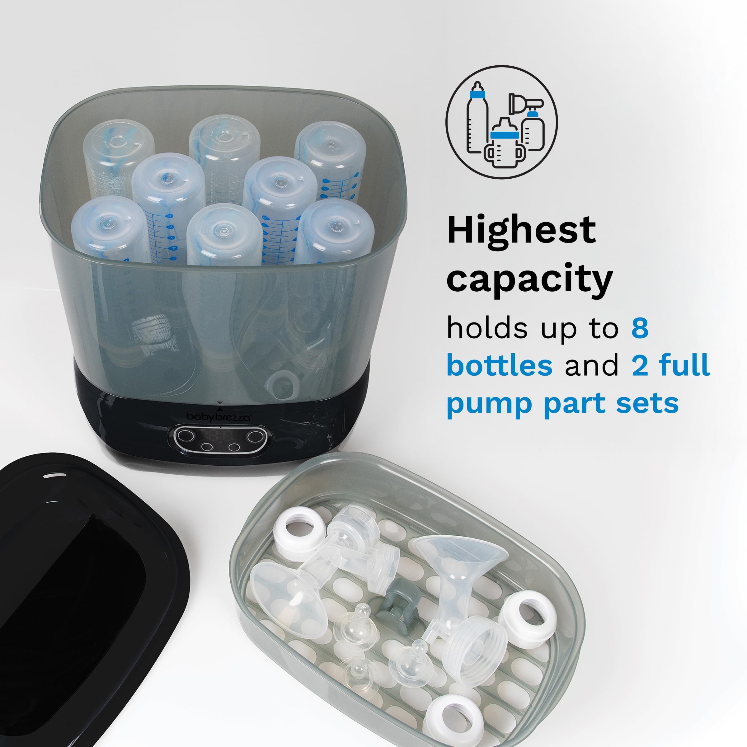 baby-brezza-bottle-sterilizer-and-dryer-advanced-33-faster-largest-capacity-hepa image 3