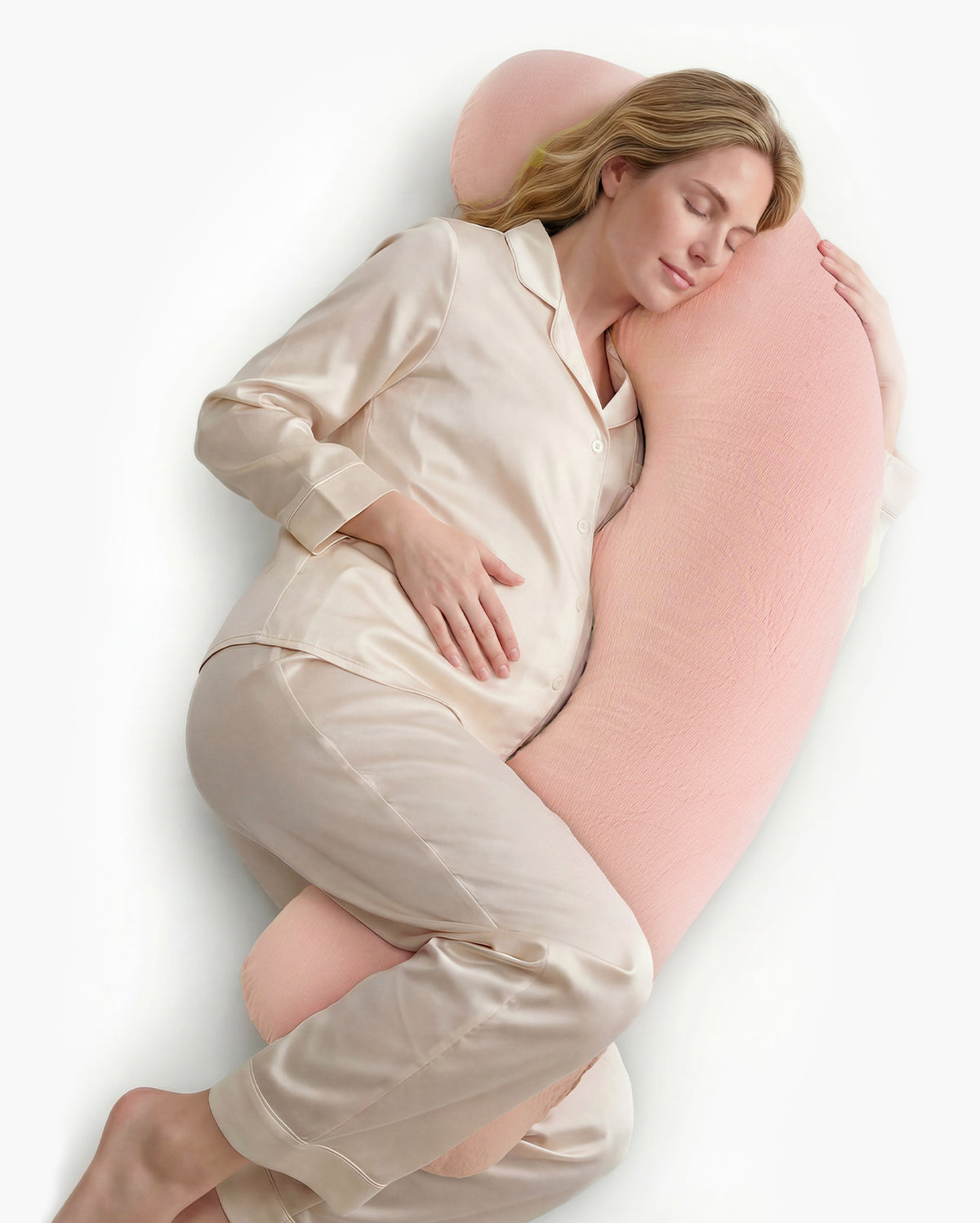 momcozy-j-shaped-maternity-body-pillow-for-full-body-support image 4