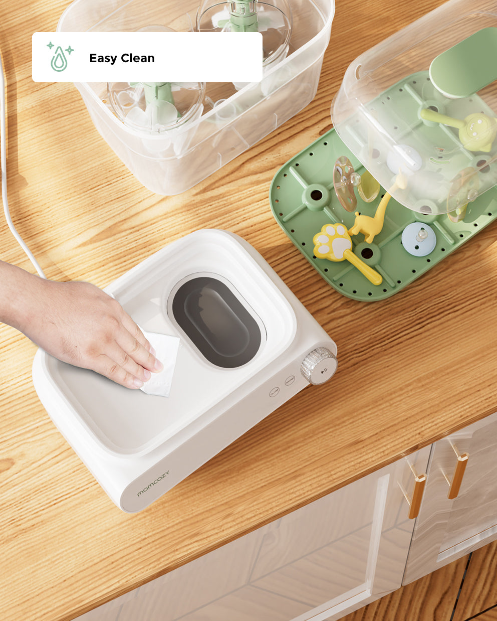 momcozy-3-layer-fast-bottle-sterilizer-and-dryer image 5