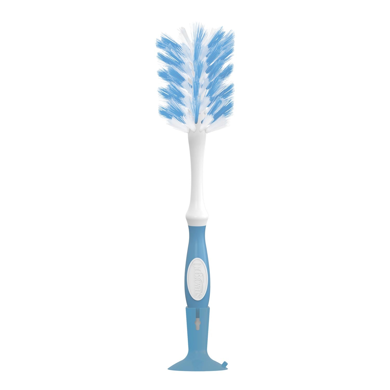 dr-brown-s-deluxe-baby-bottle-brush-with-angled-splash-guard-bristles image 1