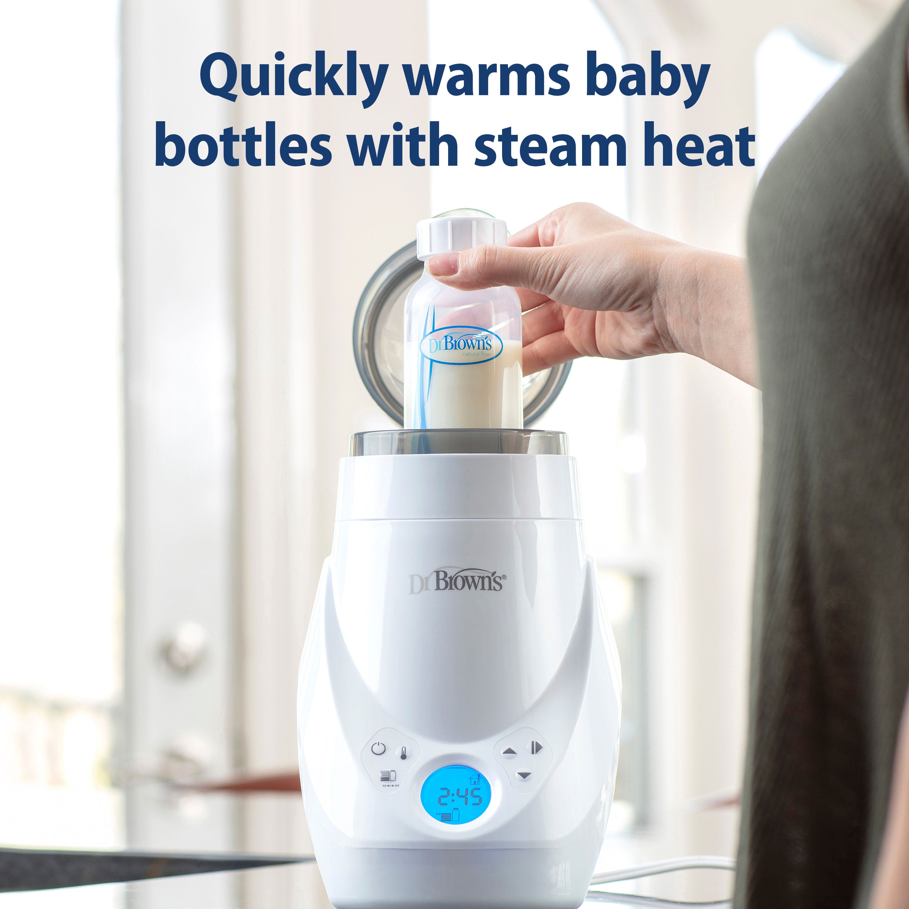 dr-brown-s-deluxe-baby-bottle-warmer-and-sterilizer image 2