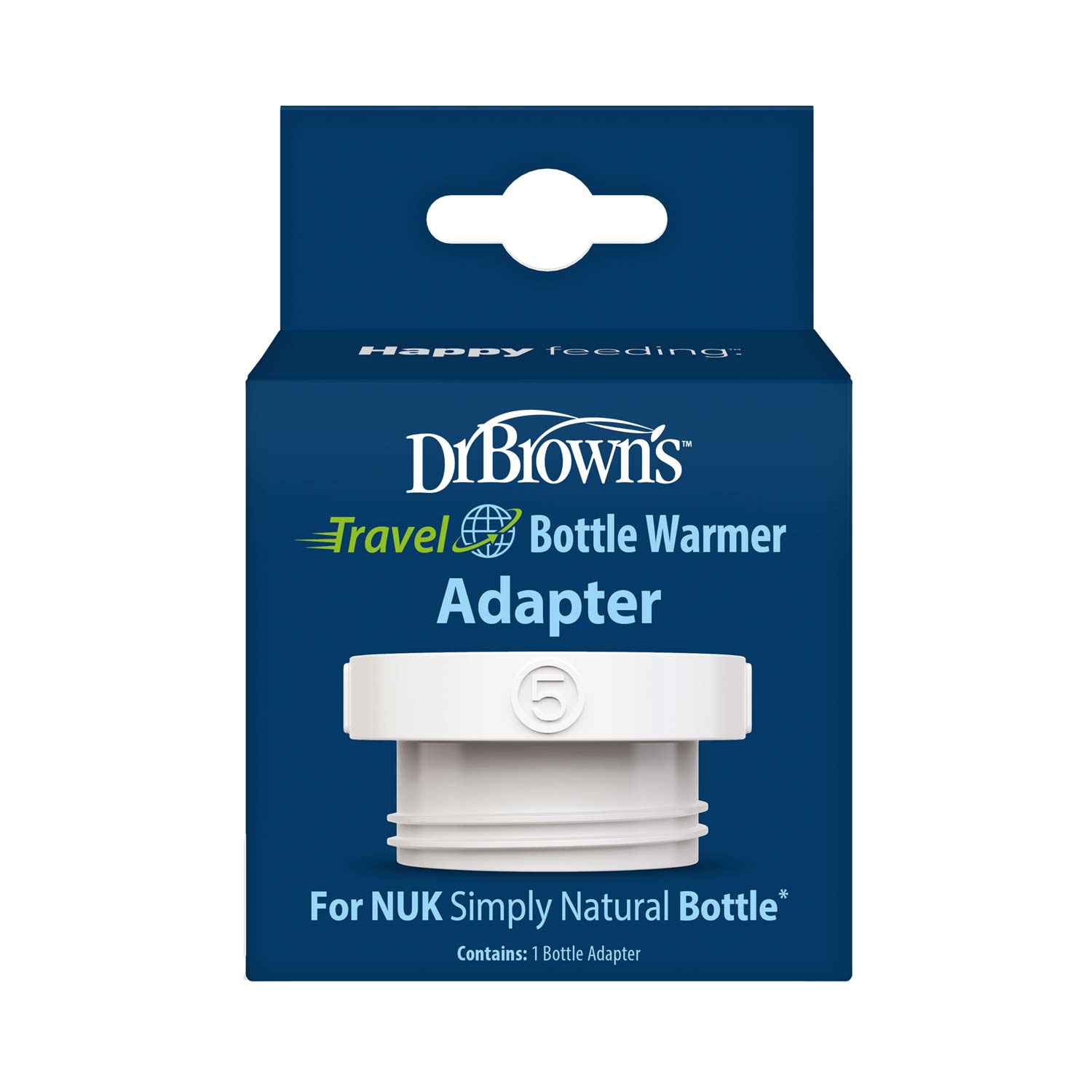 dr-brown-s-travel-bottle-warmer-adapter-for-nuk image 1