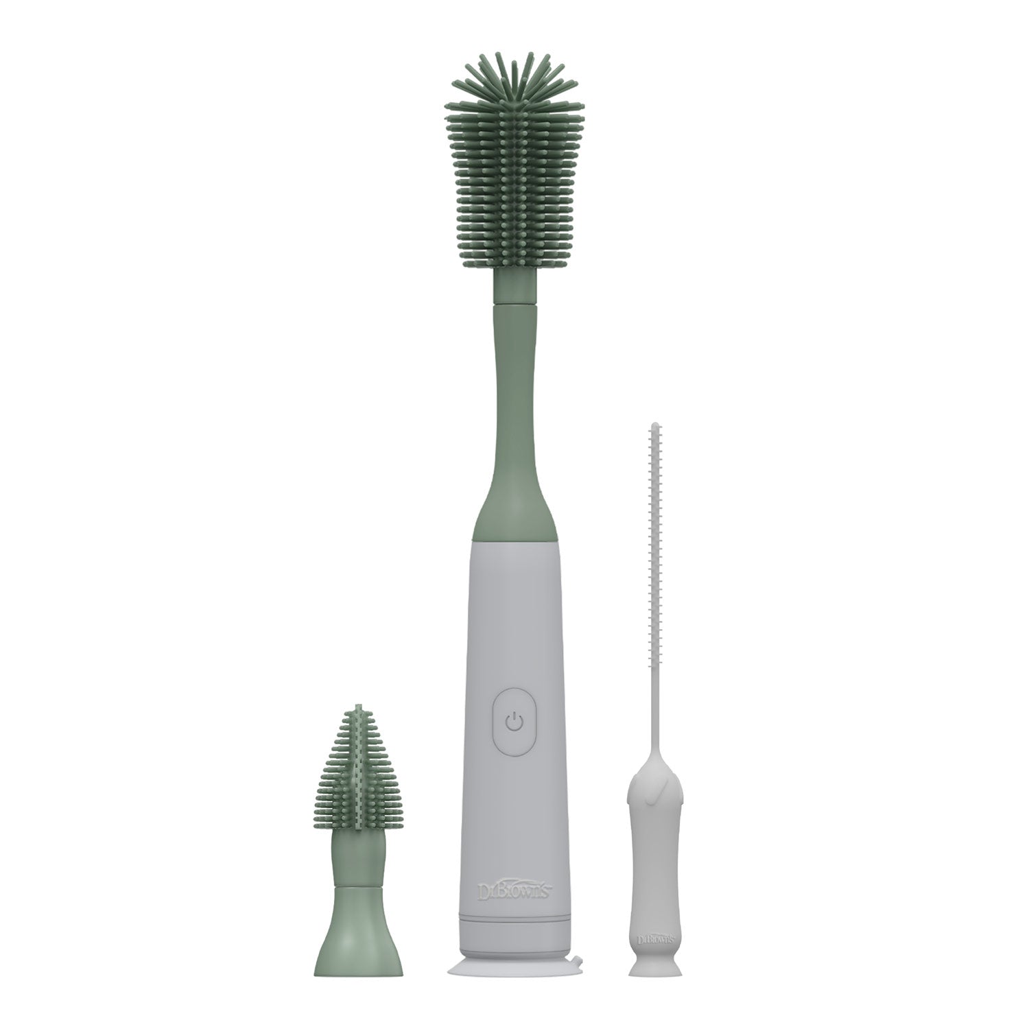 dr-brown-s-electric-silicone-brush-set-motorized-360-bottle-cleaning-kit-with-in image 1