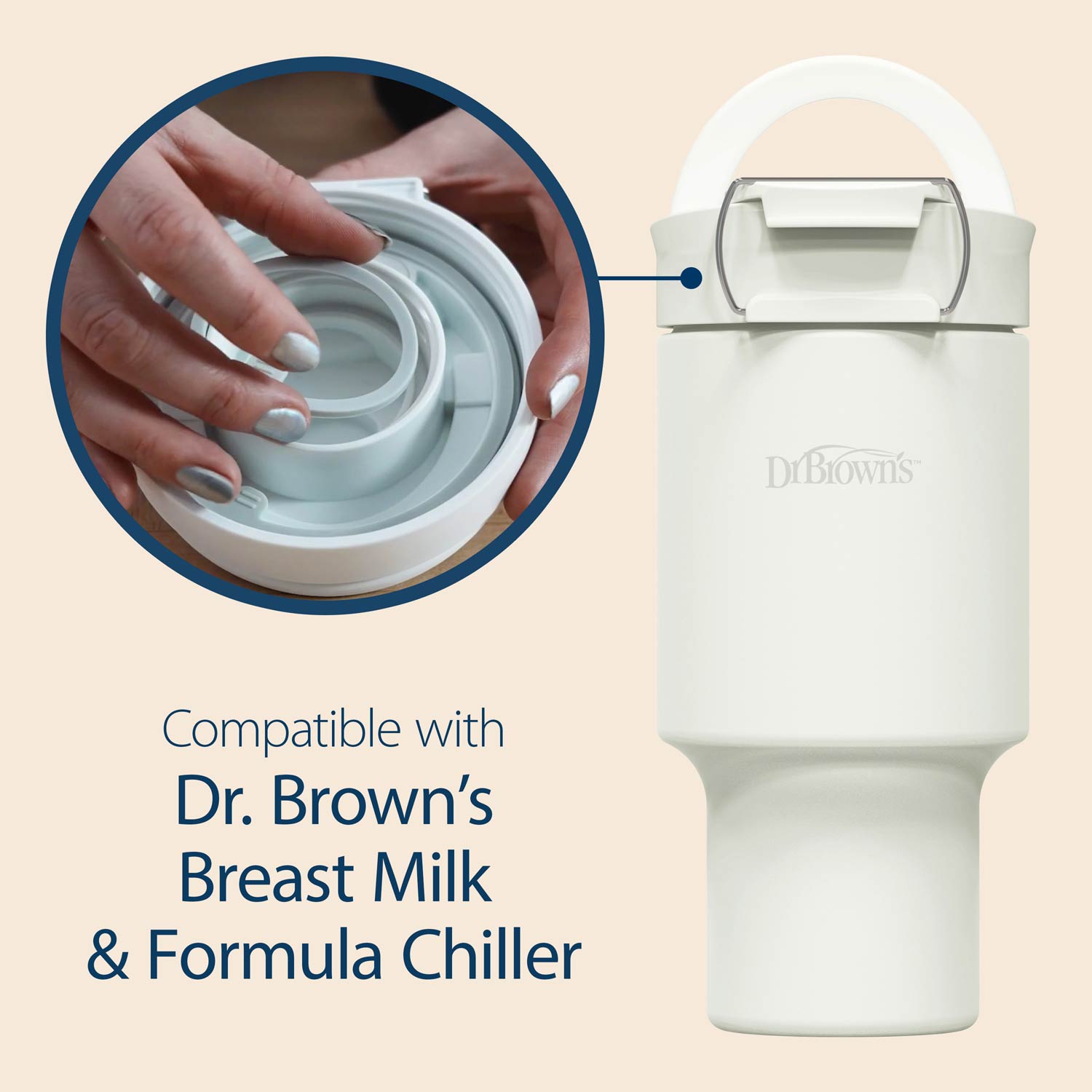 dr-brown-s-silicone-rings-for-breast-milk-formula-chiller-2-pieces image 2