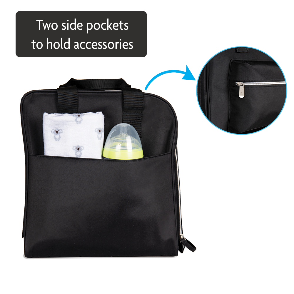 baby-brezza-formula-pro-mini-travel-bag-waterproof-lined-with-pockets image 7