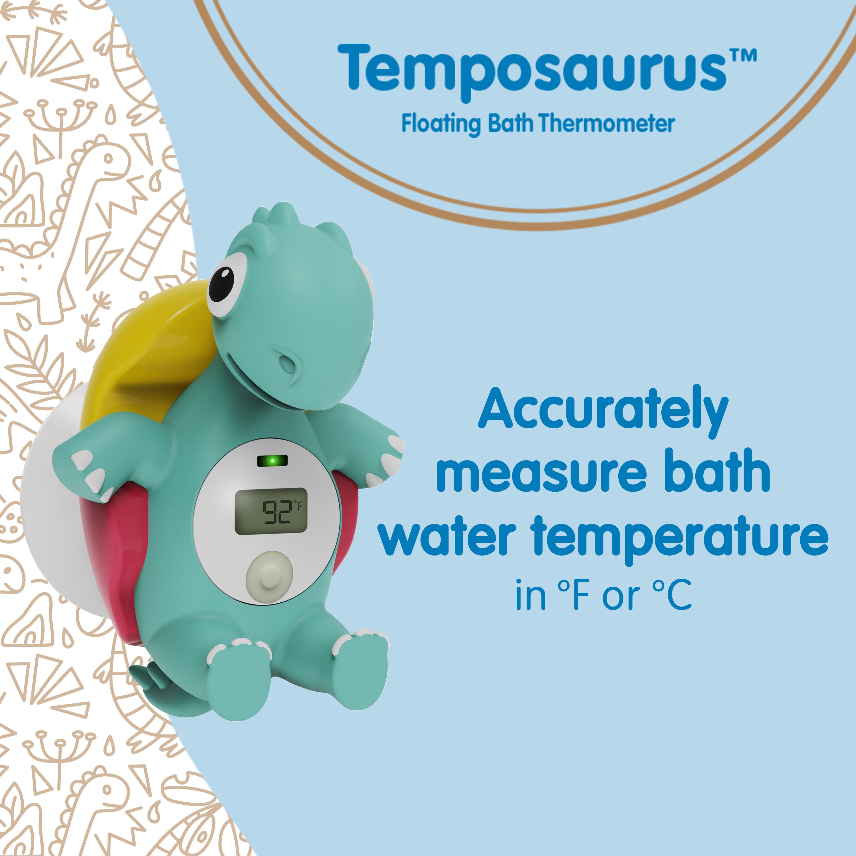 dr-brown-s-cleanup-temposaurus-floating-bath-thermometer image 4