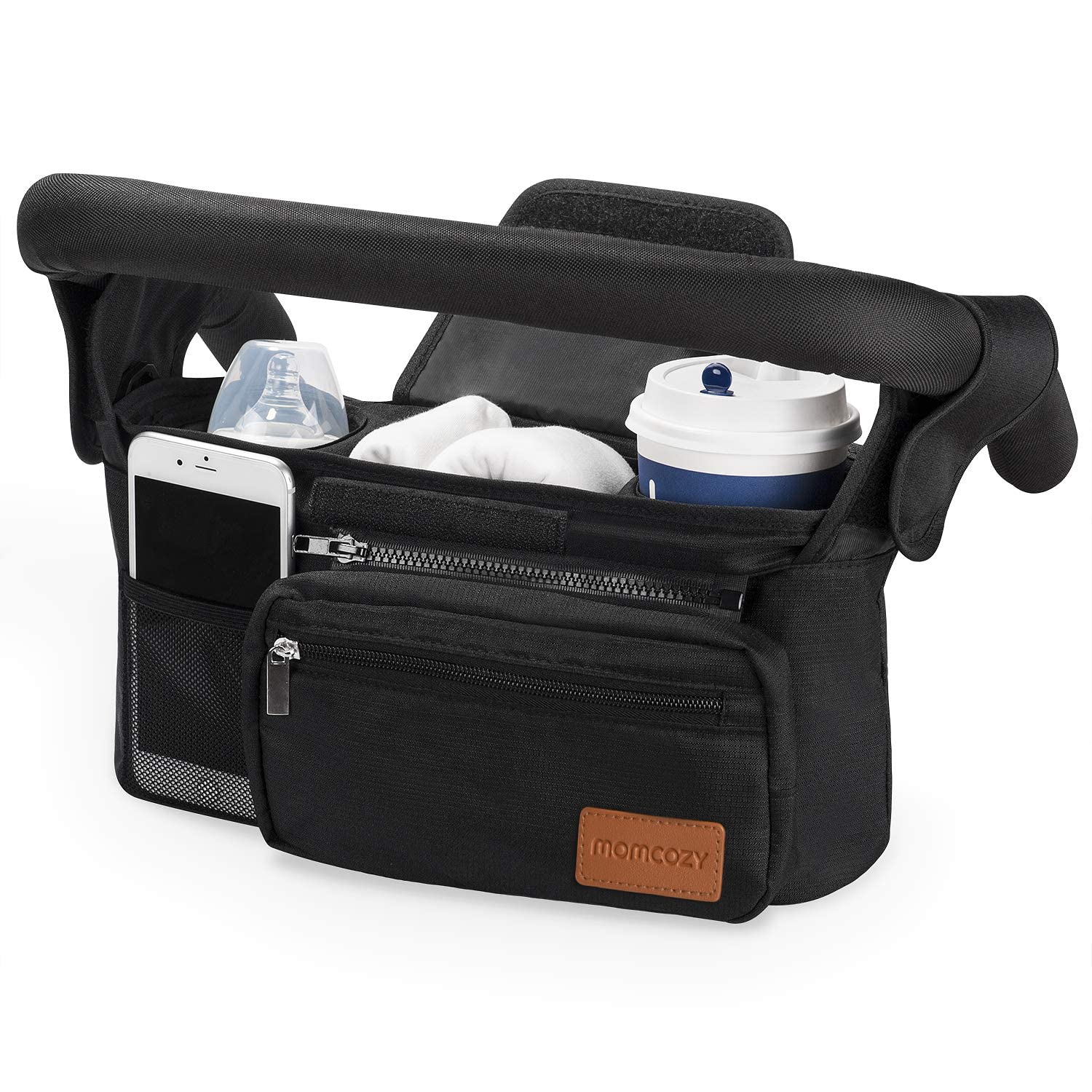 momcozy-outing-bundle-changego-baby-stroller-stroller-organizer-with-cup-holders image 5