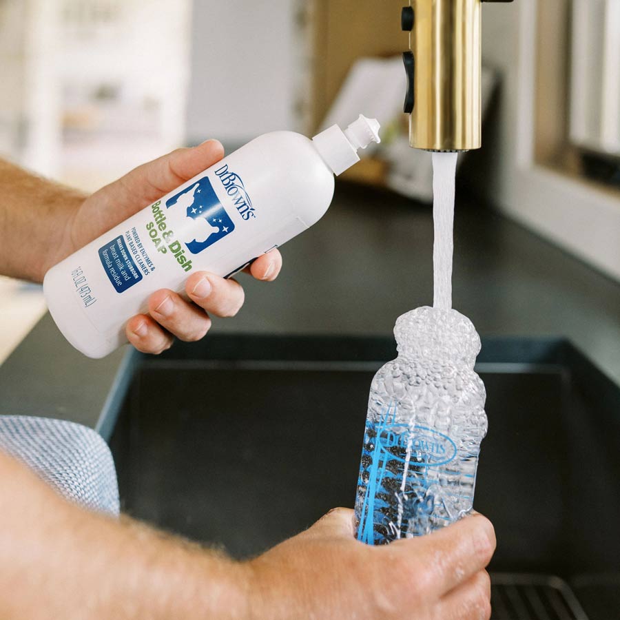 dr-brown-s-bottle-dish-soap-fragrance-free-plant-derived image 3