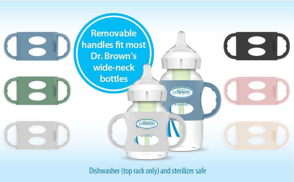 dr-brown-s-milestones-wide-neck-silicone-handles image 4
