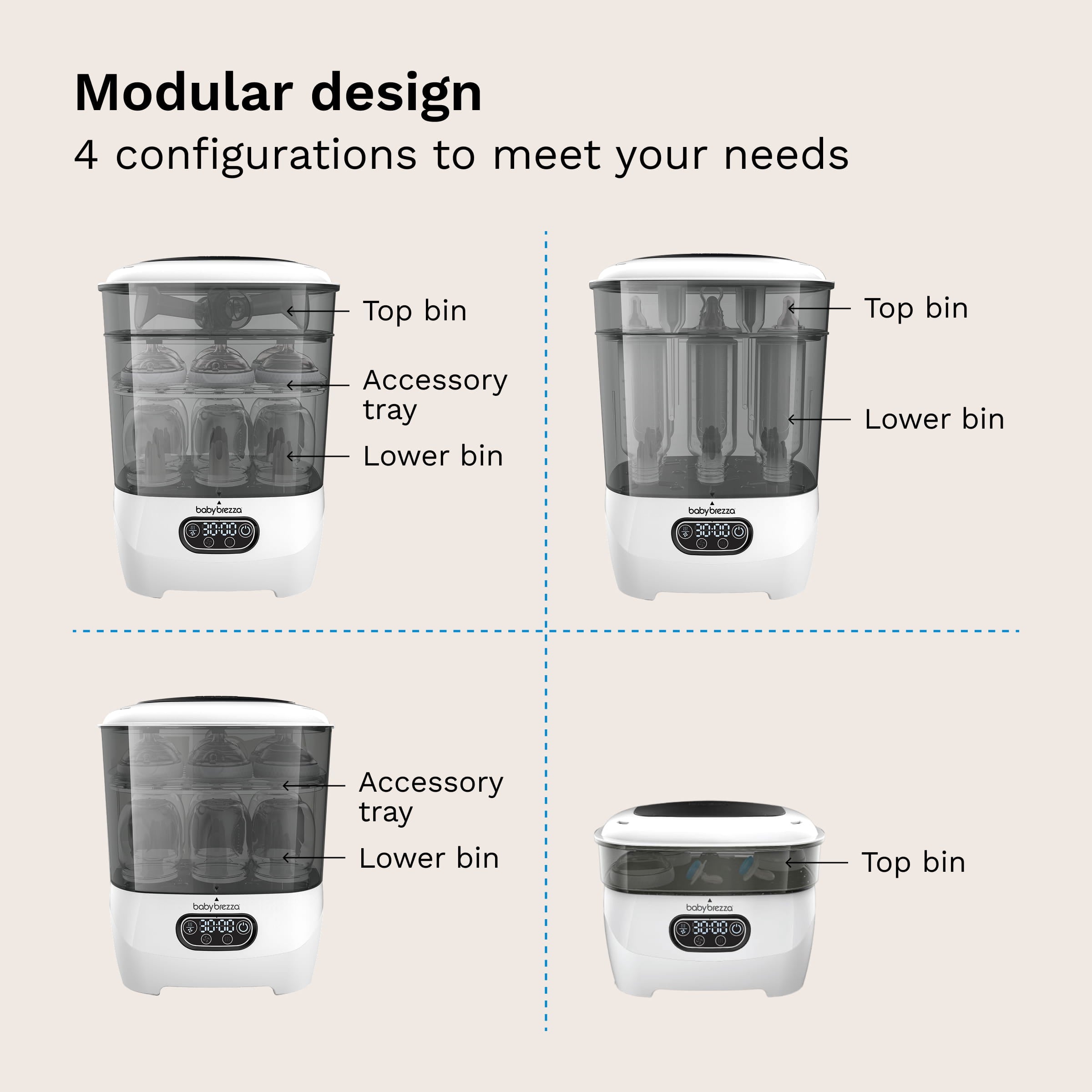 baby-brezza-one-step-baby-bottle-sterilizer-and-dryer-advanced-electric-steam-st image 8
