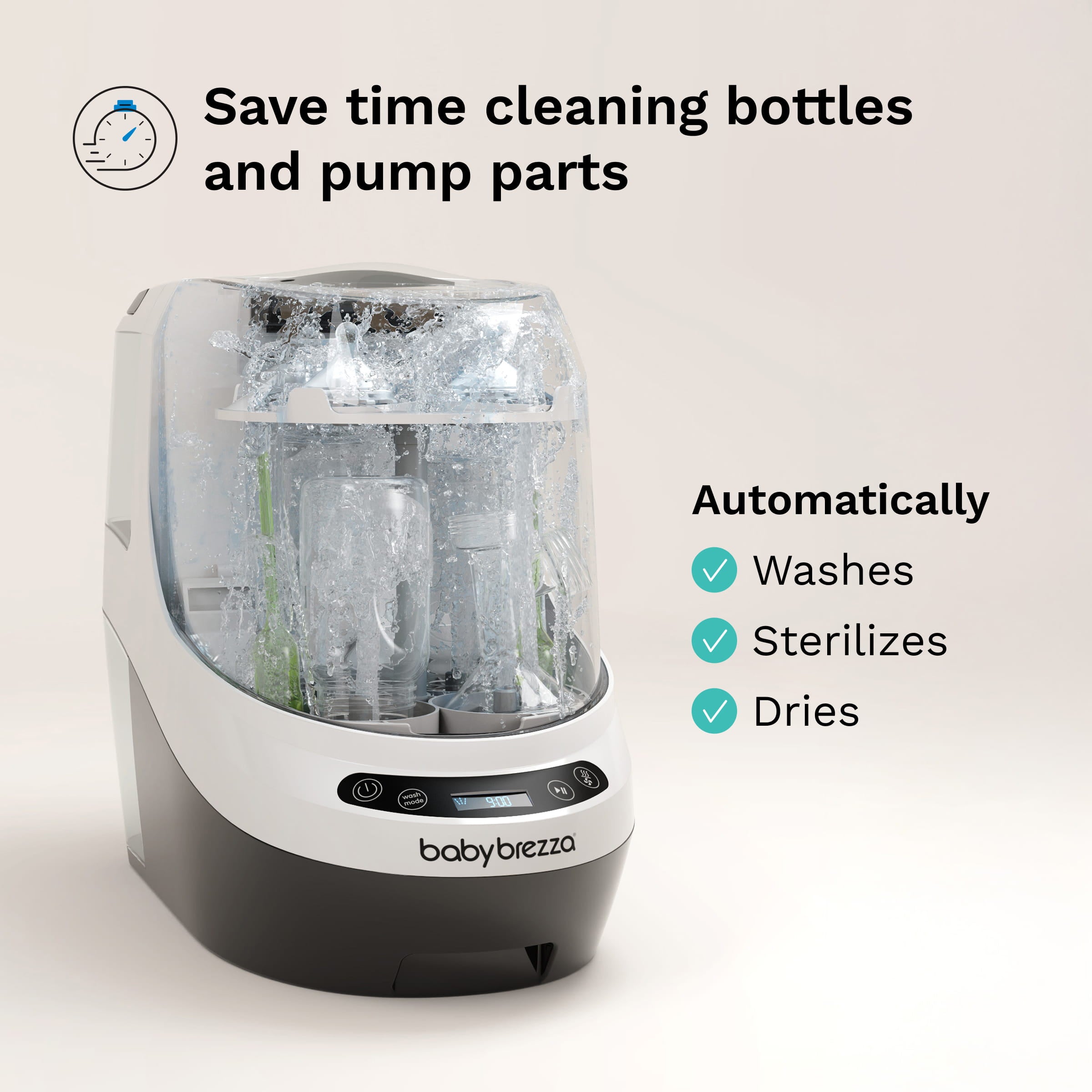 baby-brezza-bottle-washer-pro-all-in-one-automatic-washer-sterilizer-and-dryer image 6