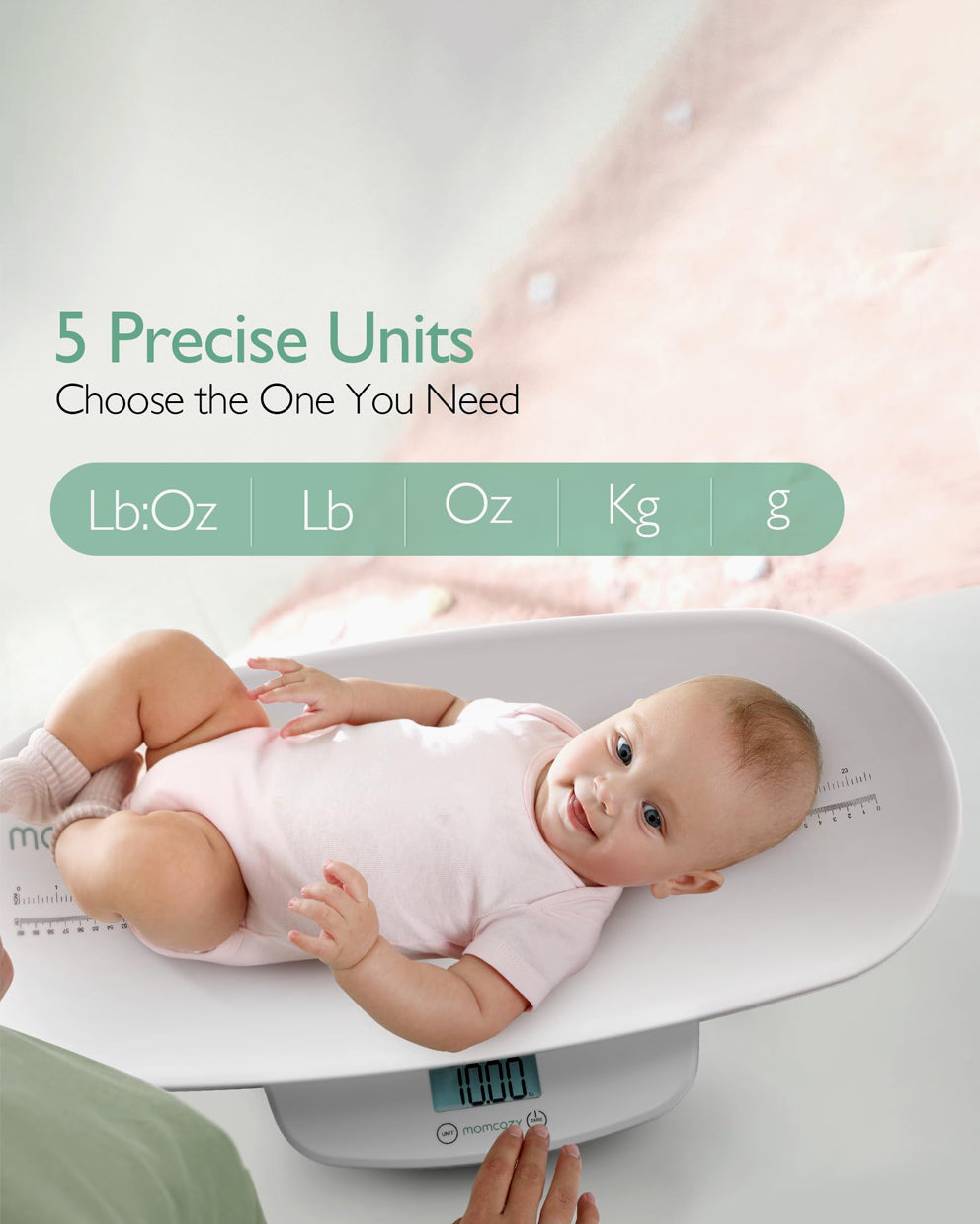 momcozy-multi-function-baby-scale-weight-height-measurement image 2