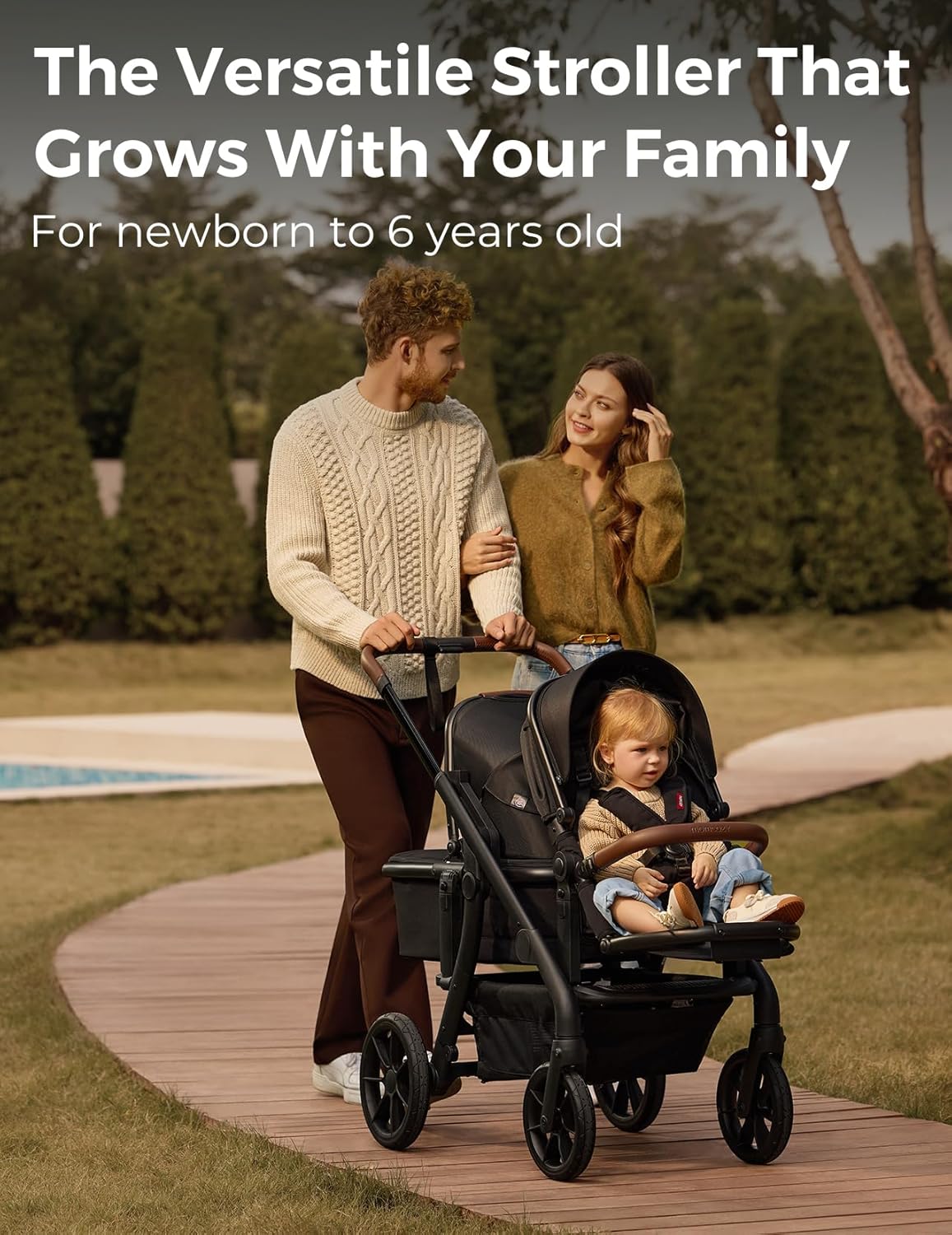 momcozy-changego-baby-stroller-3-in-1-convertible-tandem-double-stroller-wagon image 5