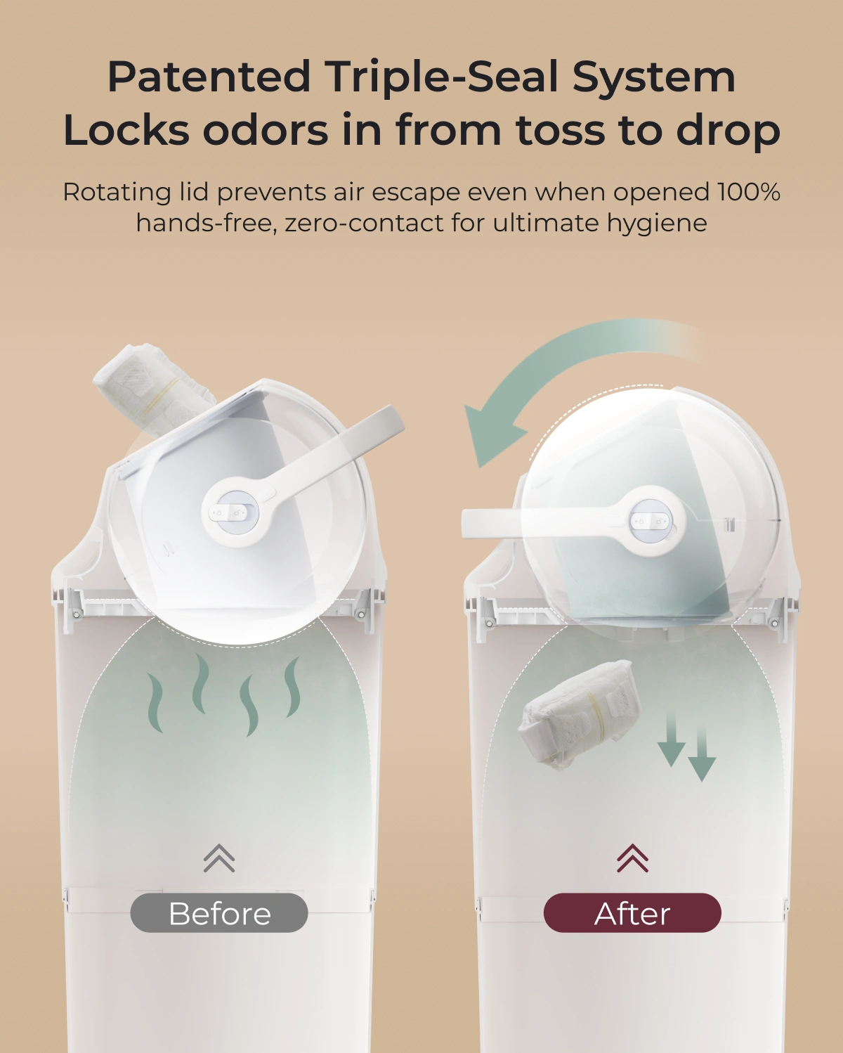 momcozy-triple-seal-diaper-pail image 3