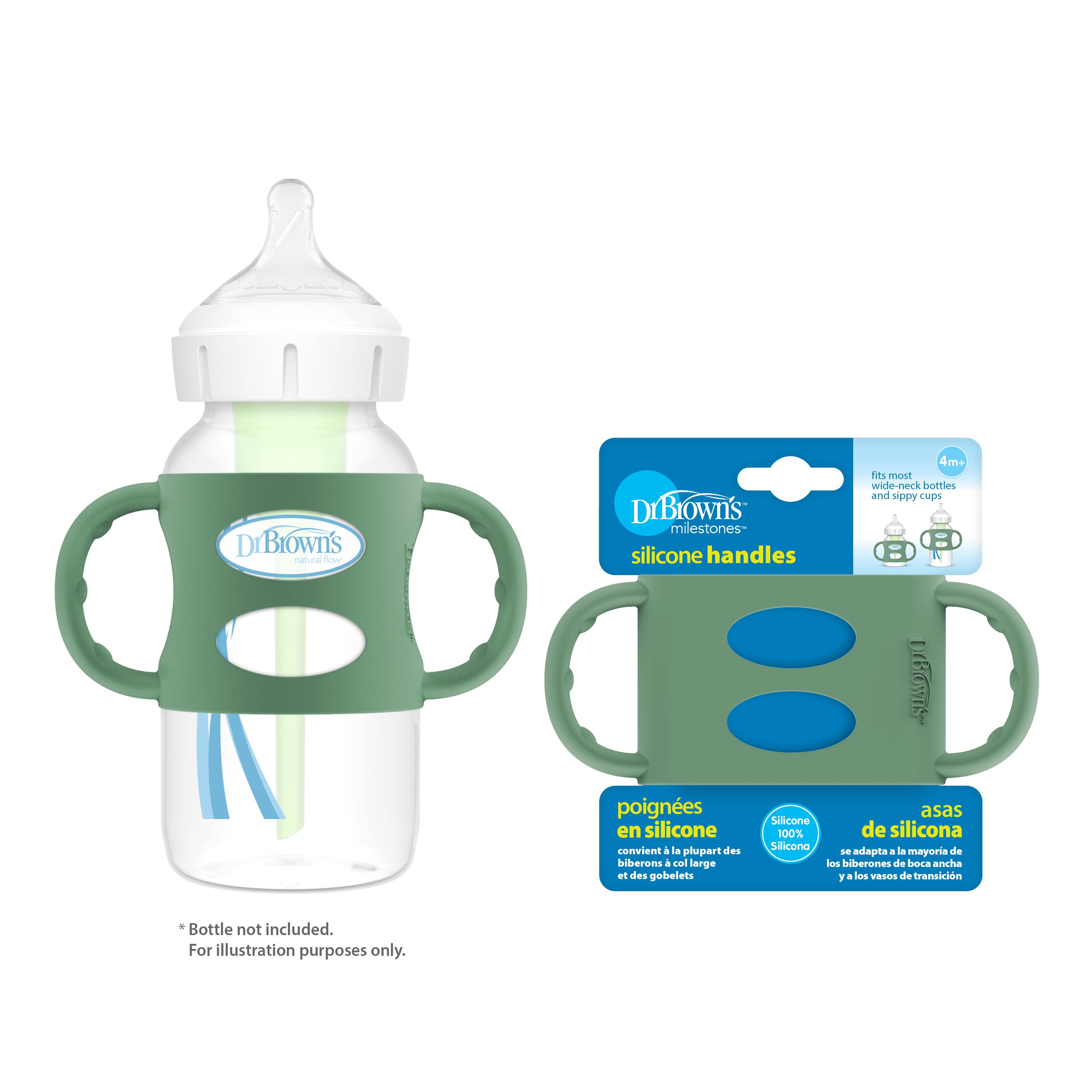 dr-brown-s-milestones-wide-neck-silicone-handles image 3