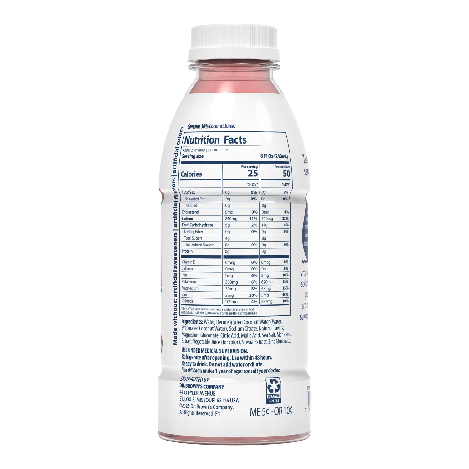 dr-brown-s-electrolyte-solution-watermelon-rehydration-with-coconut-water-zinc-3 image 2