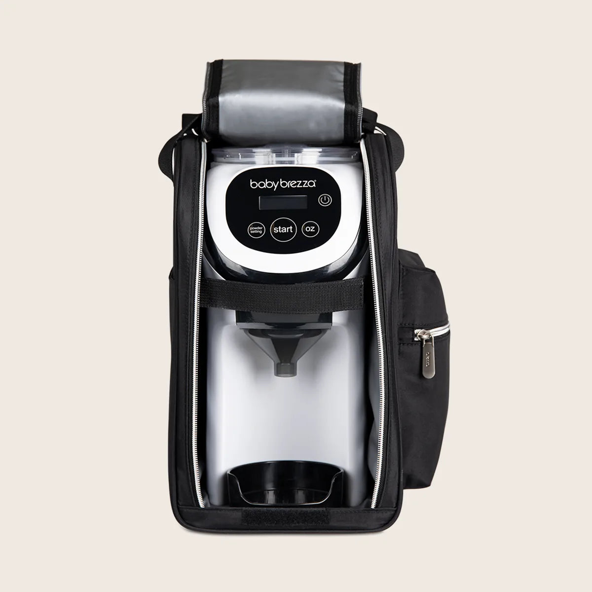baby-brezza-formula-pro-mini-travel-bag-waterproof-lined-with-pockets image 2