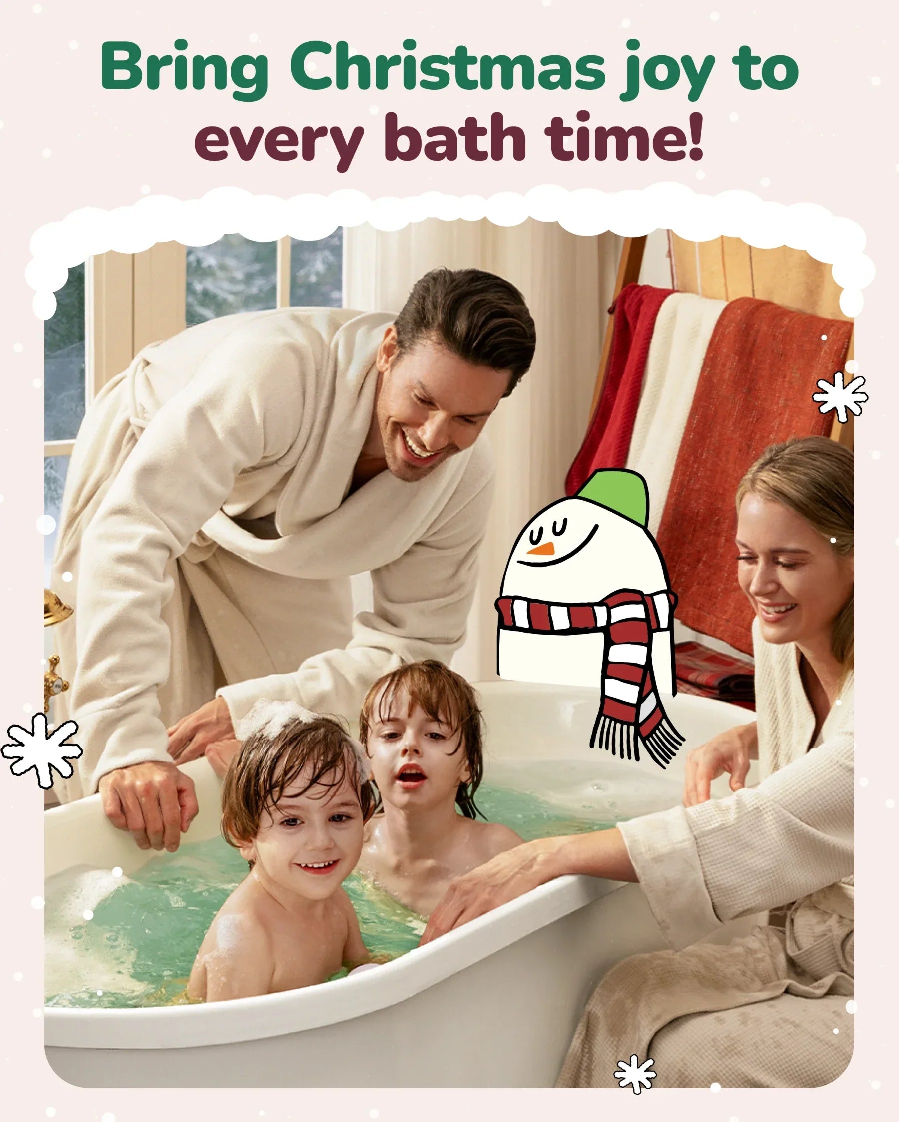 momcozy-big-hugs-christmas-bath-bombs-gift-set-14-pcs-fizzy-bath-fun-for-kids image 7