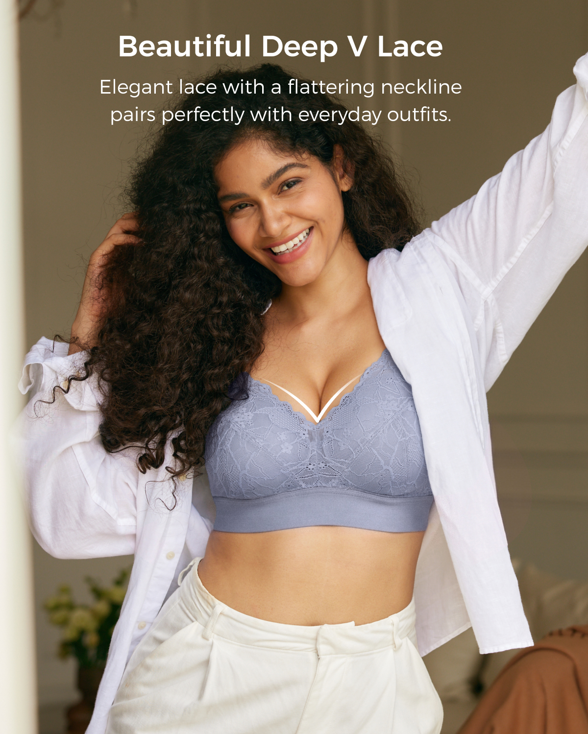 momcozy-upgraded-soft-lace-nursing-bra-v-neck image 3