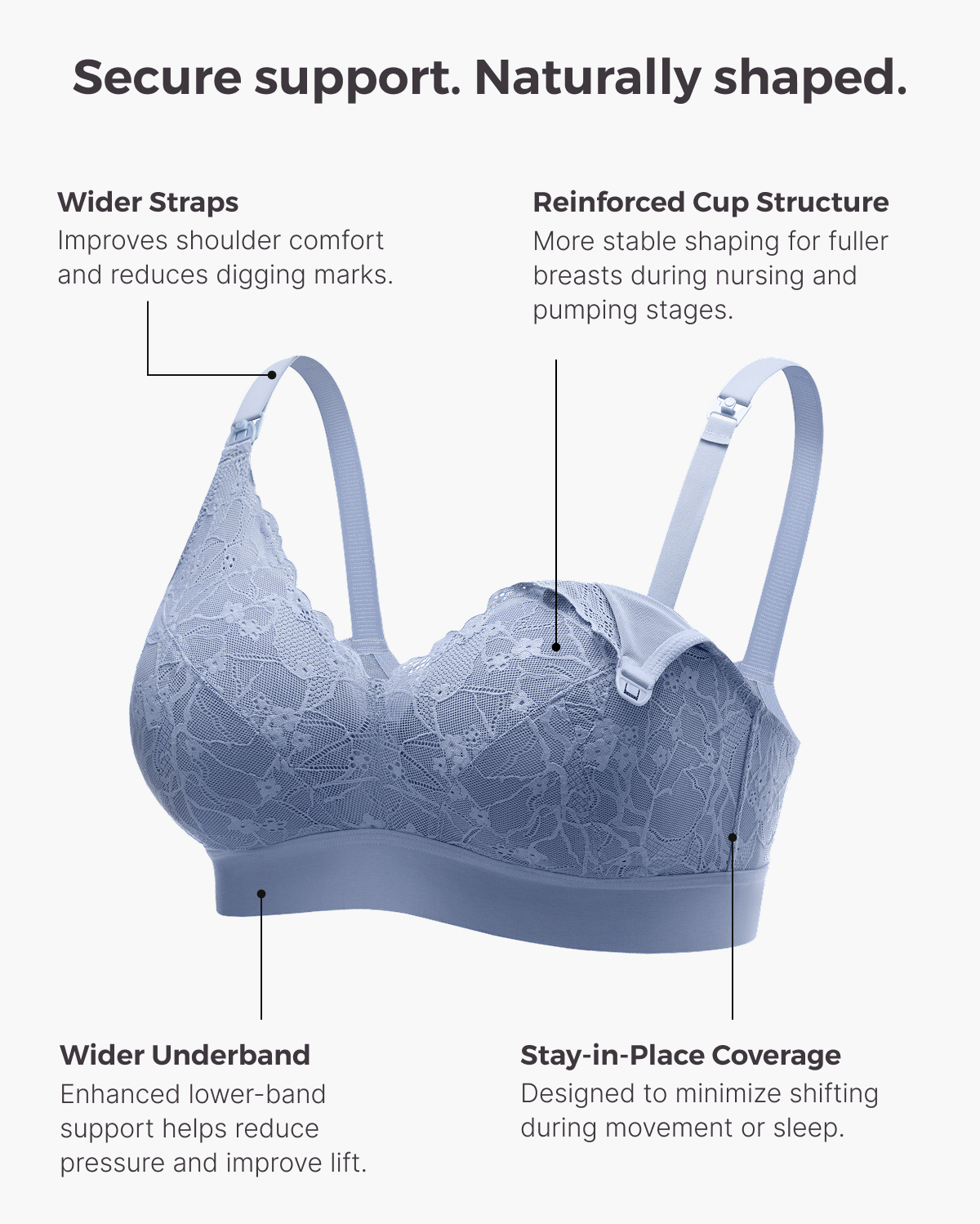 momcozy-upgraded-soft-lace-nursing-bra-v-neck image 4