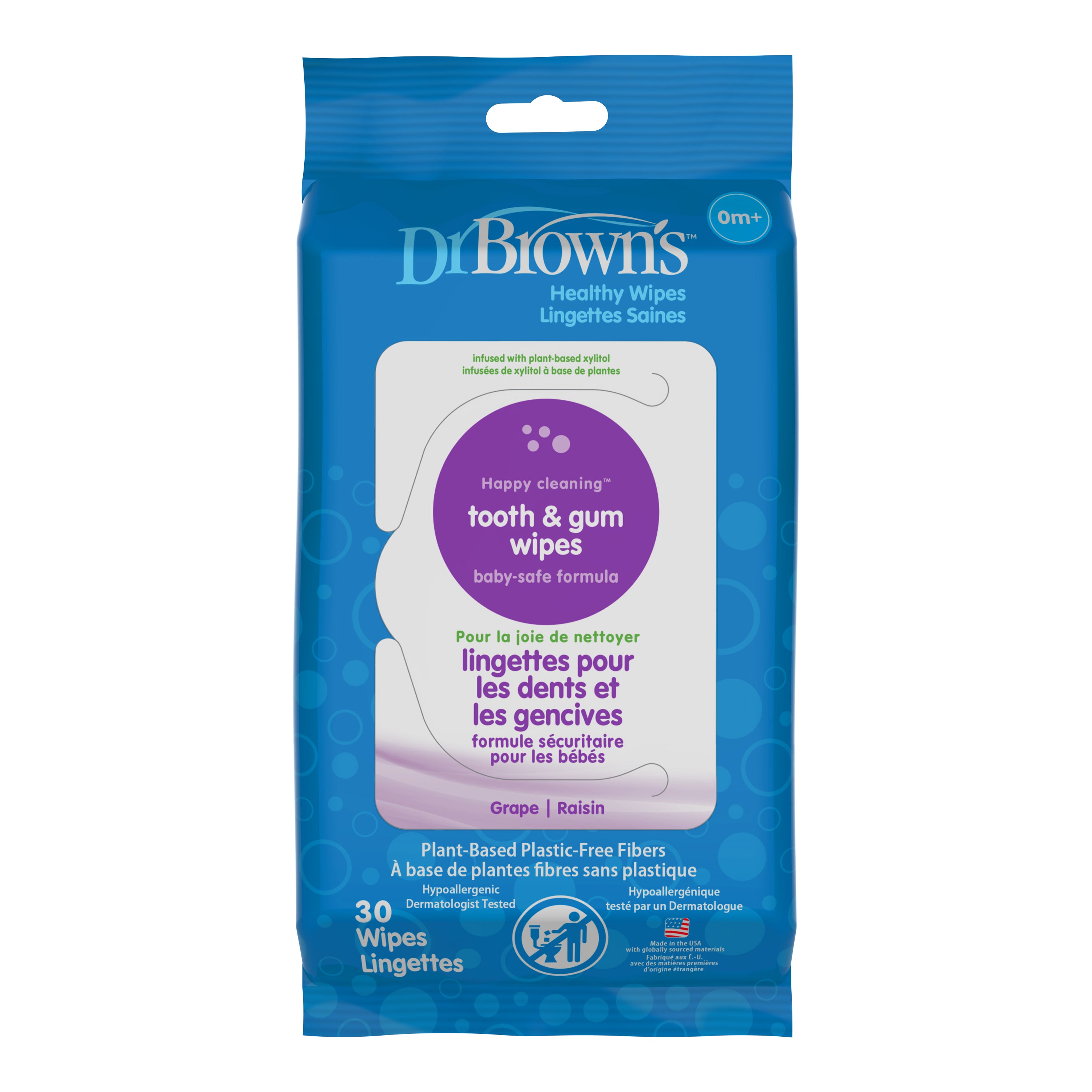 dr-brown-s-tooth-gum-healthy-wipes image 1