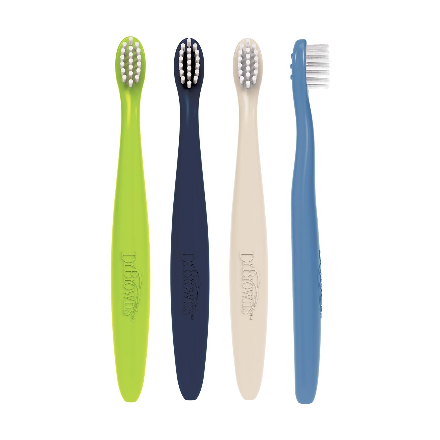 dr-brown-s-infant-to-toddler-toothbrushes-4-pack image 1